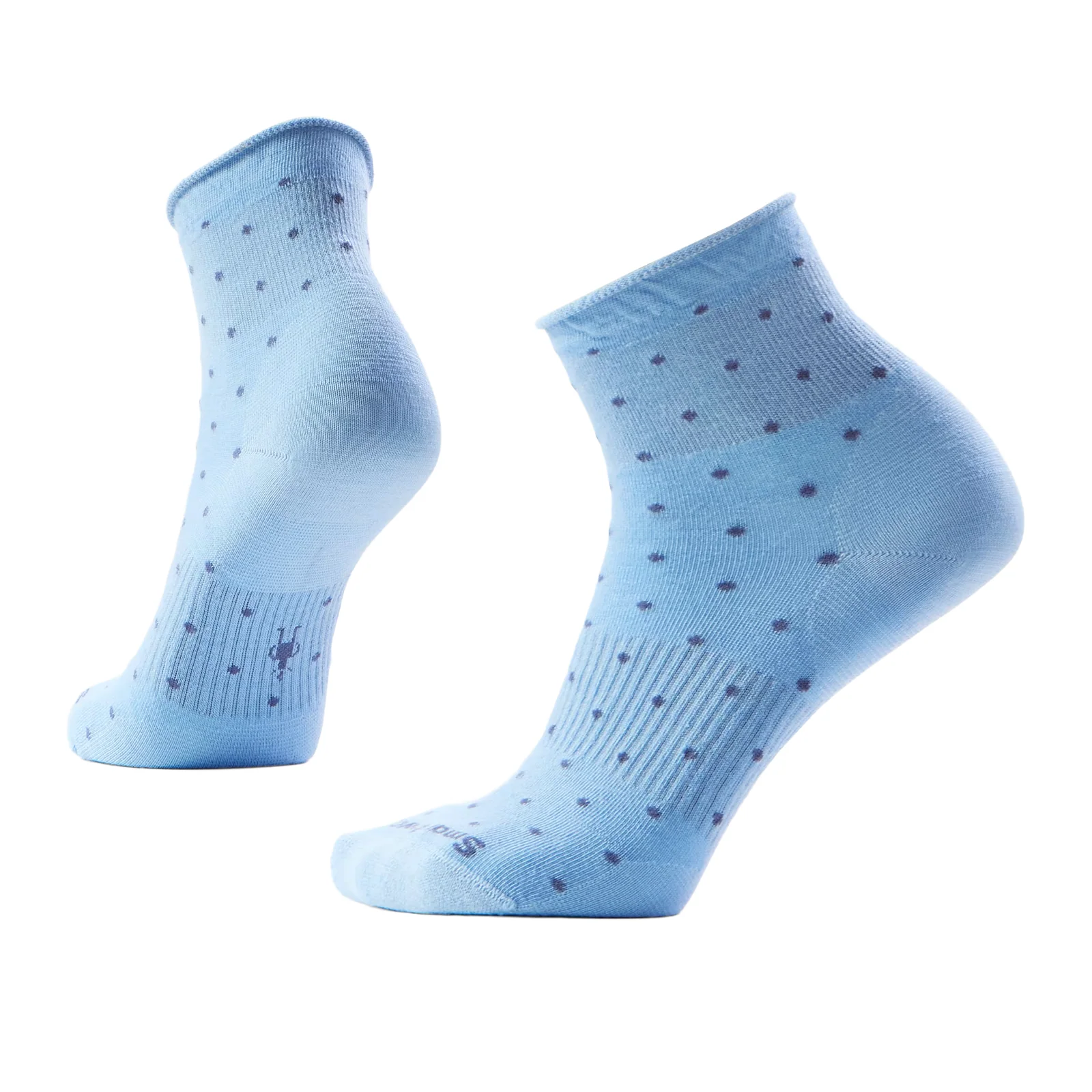 Smartwool Everyday Classic Dot Ankle Sock (Women) - Serene Blue - Image 2