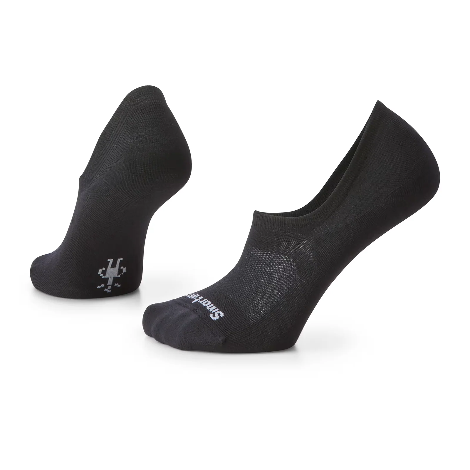Smartwool Everyday No Show Sock (Unisex) - Black - Image 2