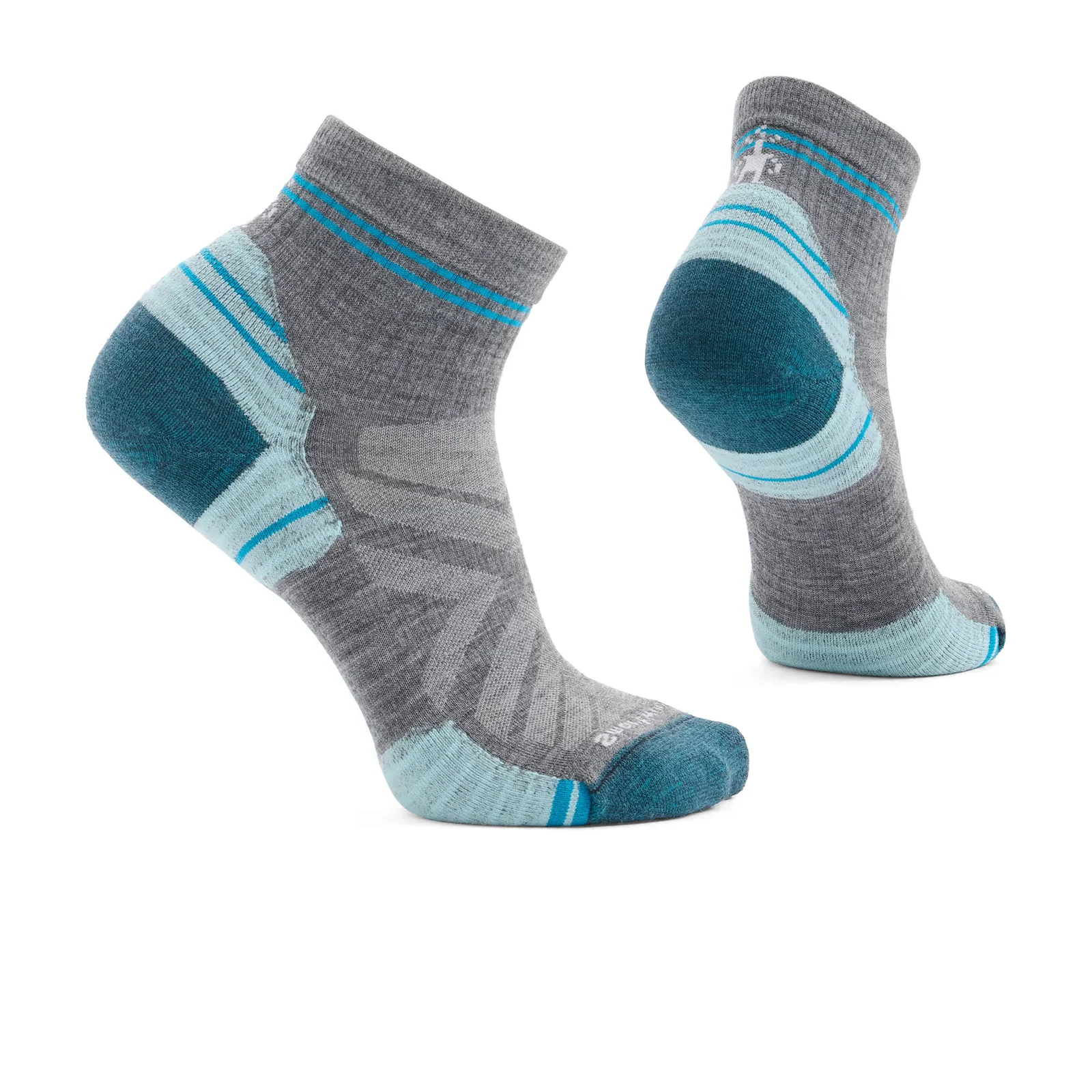 Smartwool Hike Targeted Cushion Ankle Sock (Women) - Medium Grey