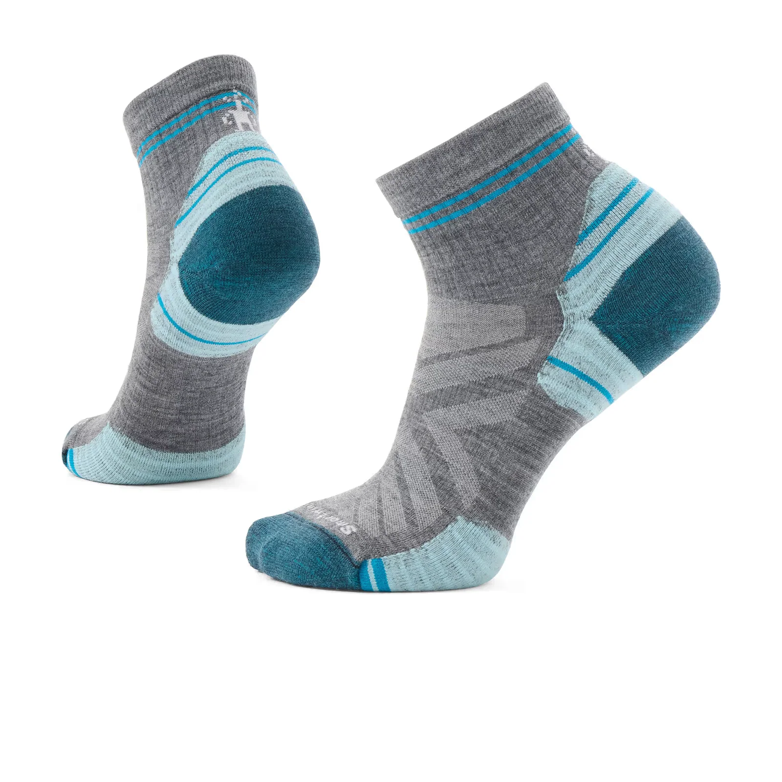 Smartwool Hike Targeted Cushion Ankle Sock (Women) - Medium Grey - Image 2