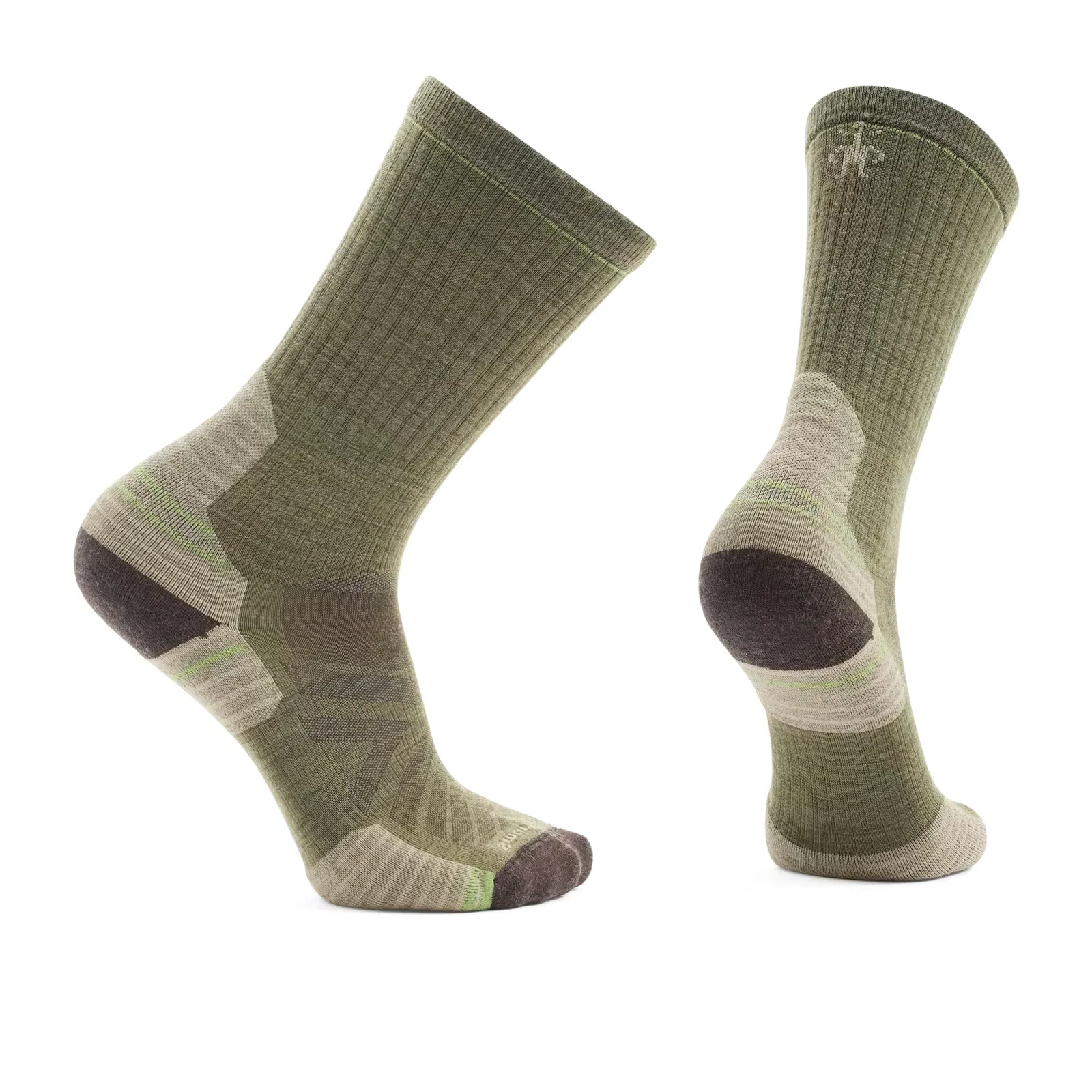 Smartwool Hike Targeted Cushion Crew Sock (Men) - Winter Moss