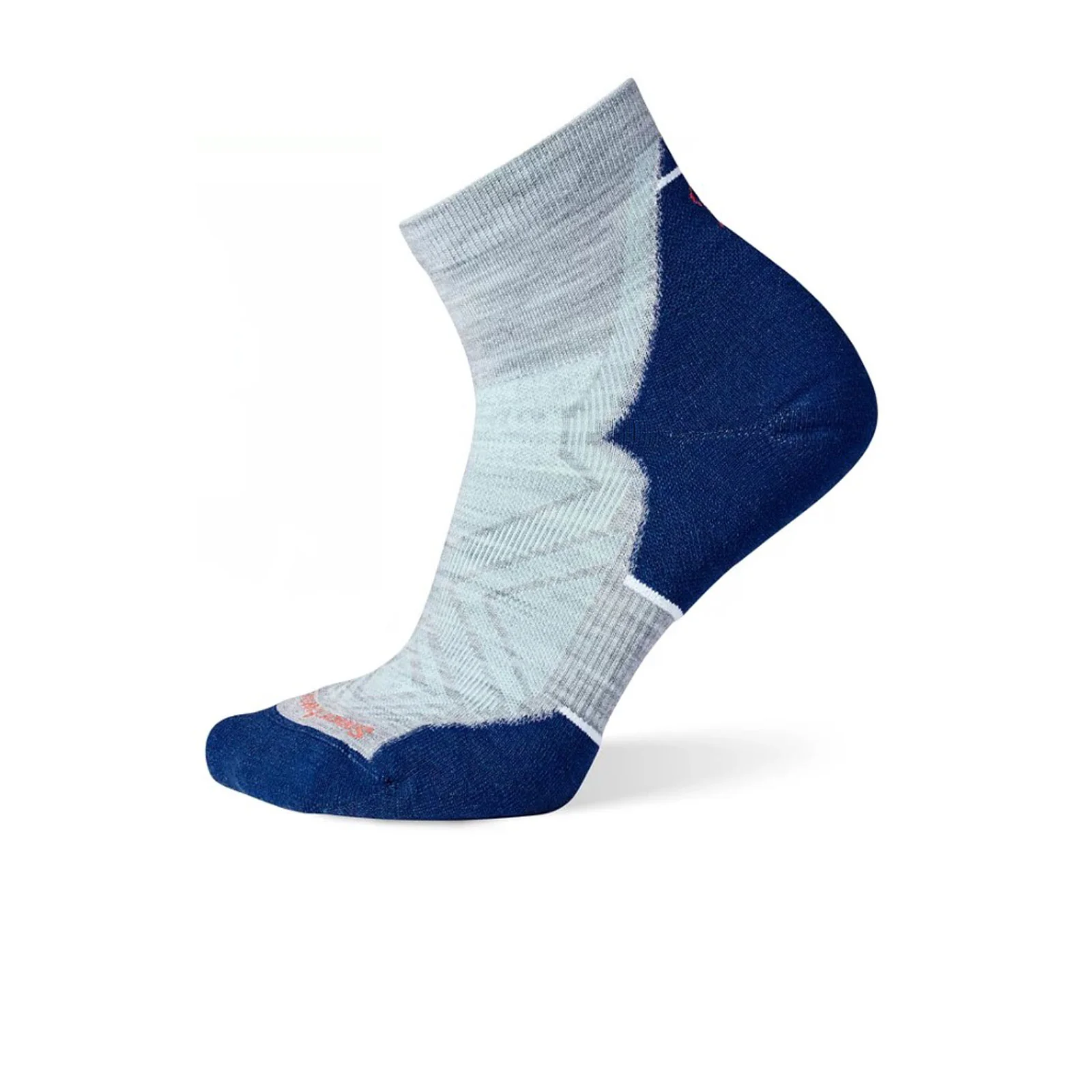 Smartwool Run Targeted Cushion Ankle Sock (Women) - Light Gray - Image 3
