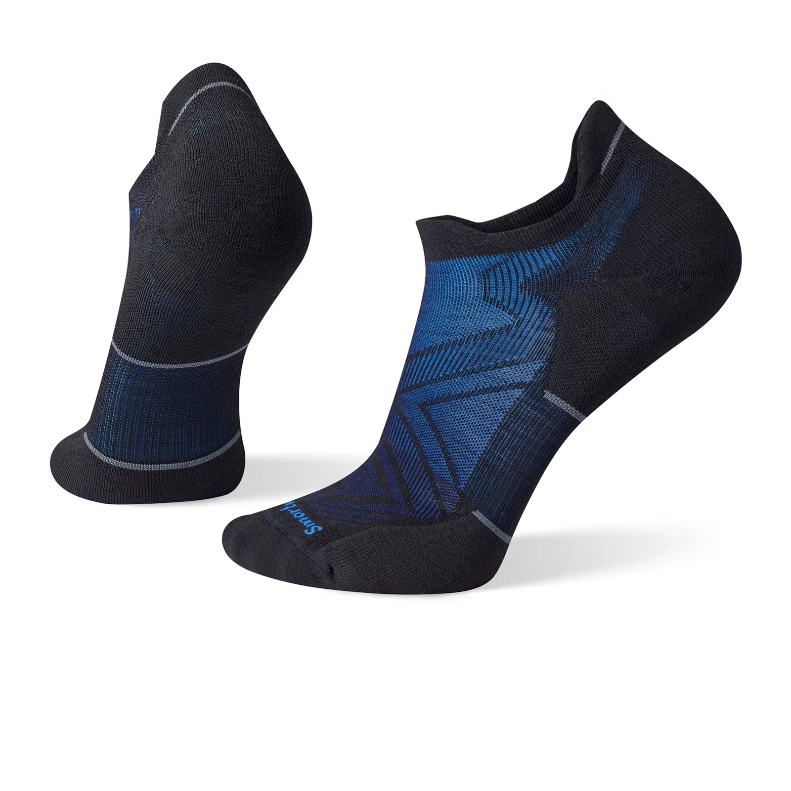 Smartwool Run Targeted Cushion Low Ankle Sock (Men) - Black - Image 2