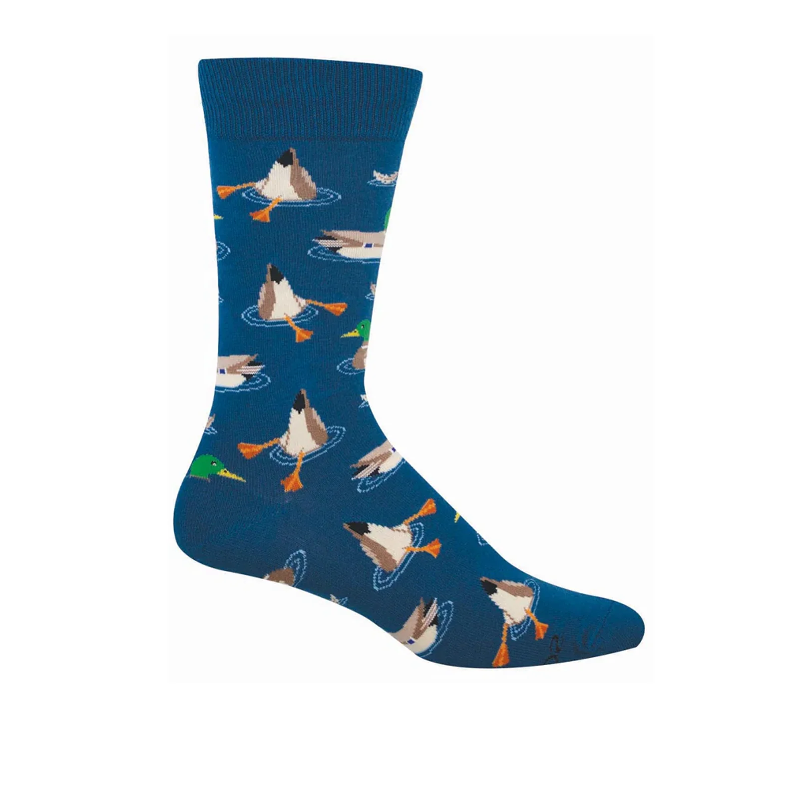 SockSmith Duck Dive Crew Sock (Men) - Blue
