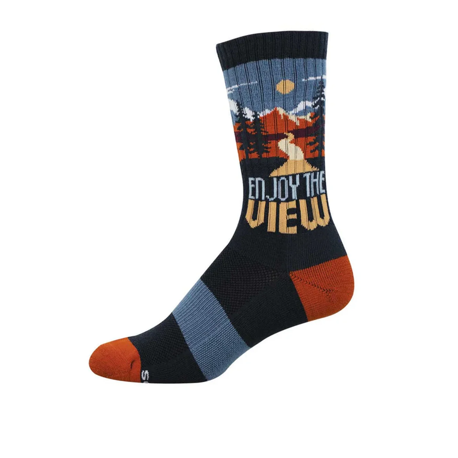 SockSmith Enjoy The View Crew Sock (Men) - Blue