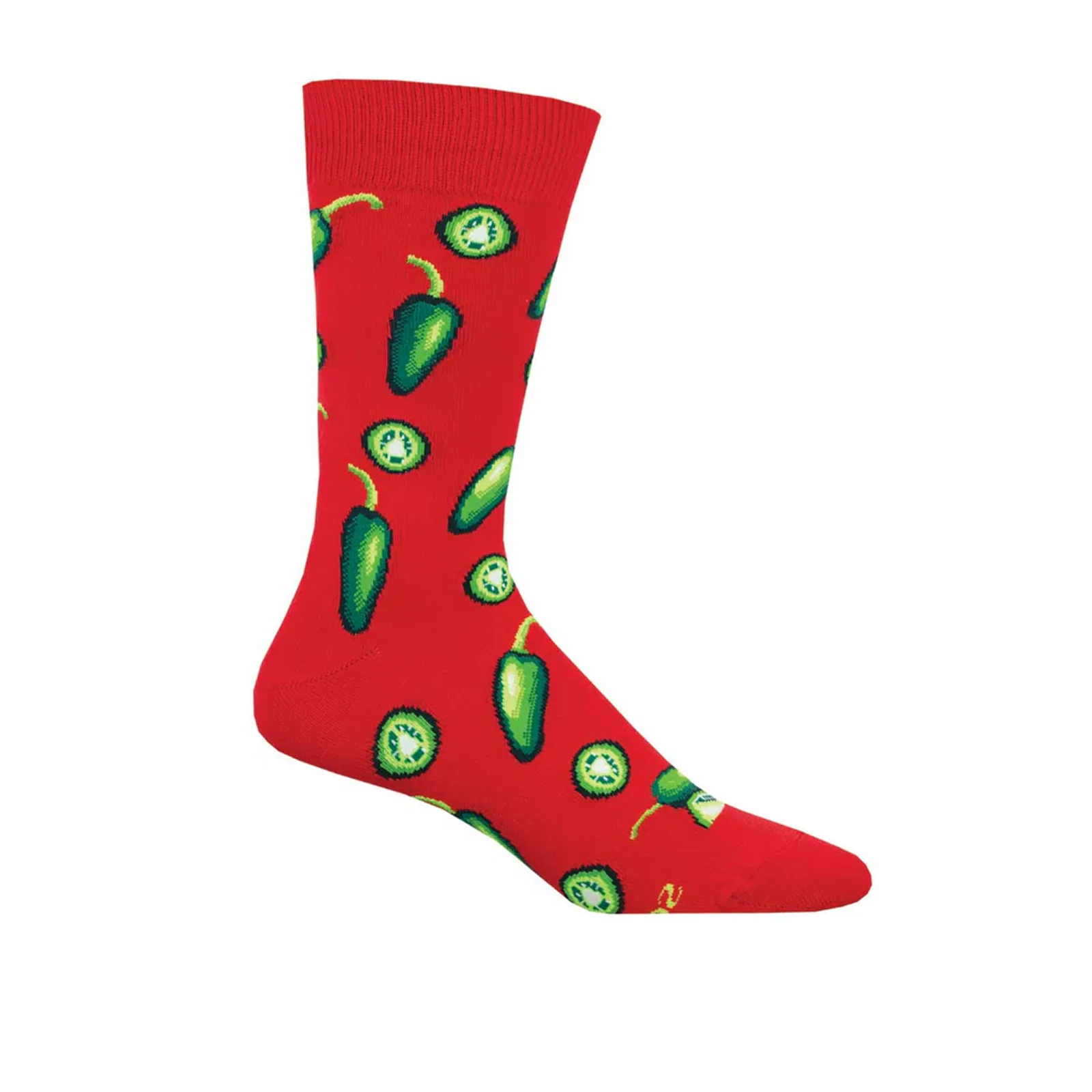 SockSmith Jalapeno Business Crew Sock (Men) - Red