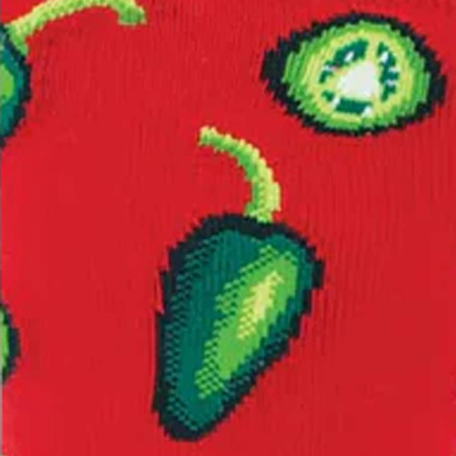 SockSmith Jalapeno Business Crew Sock (Men) - Red - Image 3