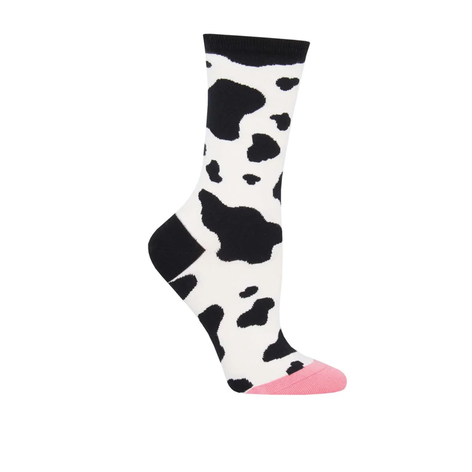 SockSmith MOOOO! Crew Sock (Women) - White