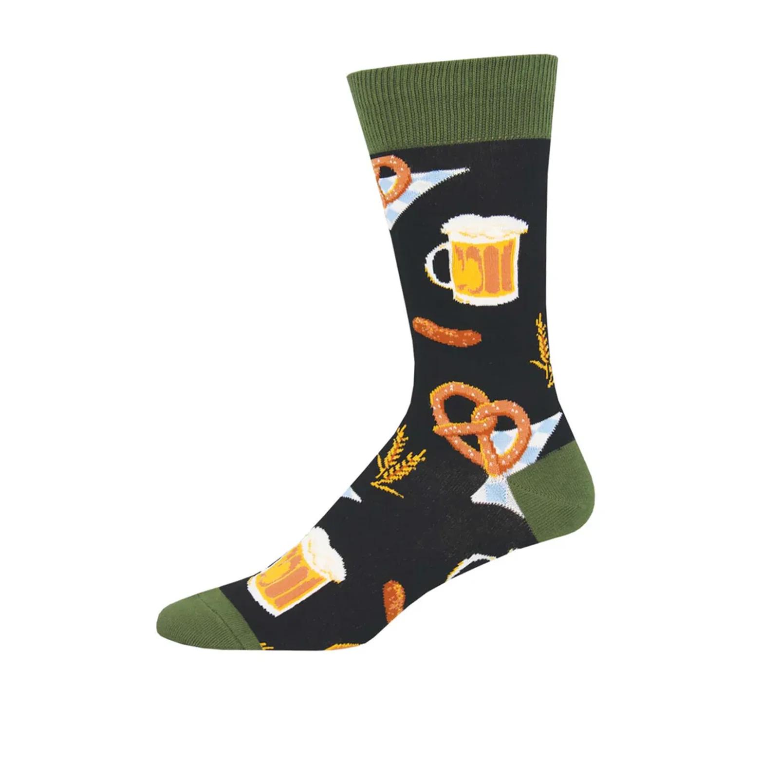 SockSmith Oktoberfest Crew Sock (Men) - Black - Image 2