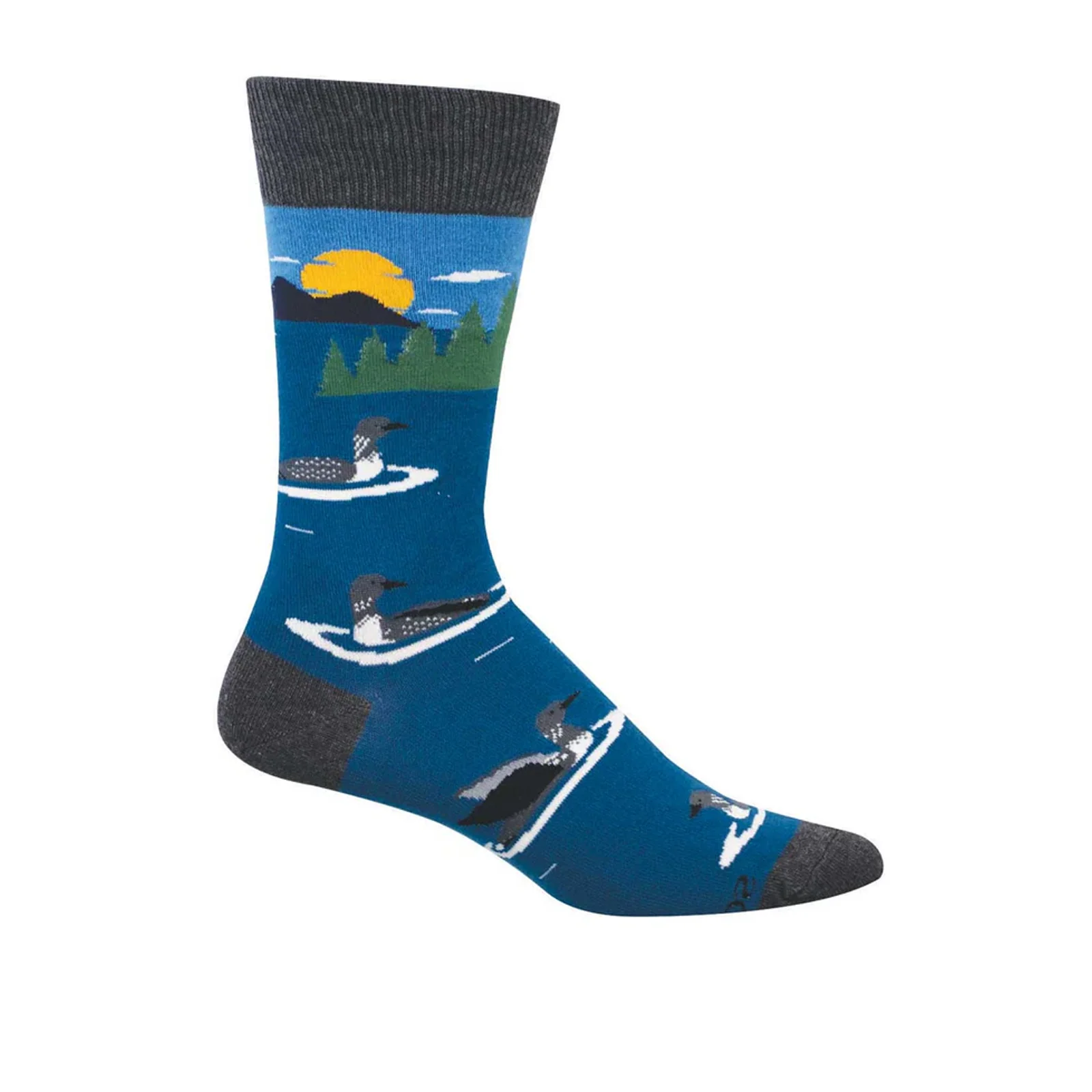 SockSmith What A Loon! Crew Sock (Men) - Blue