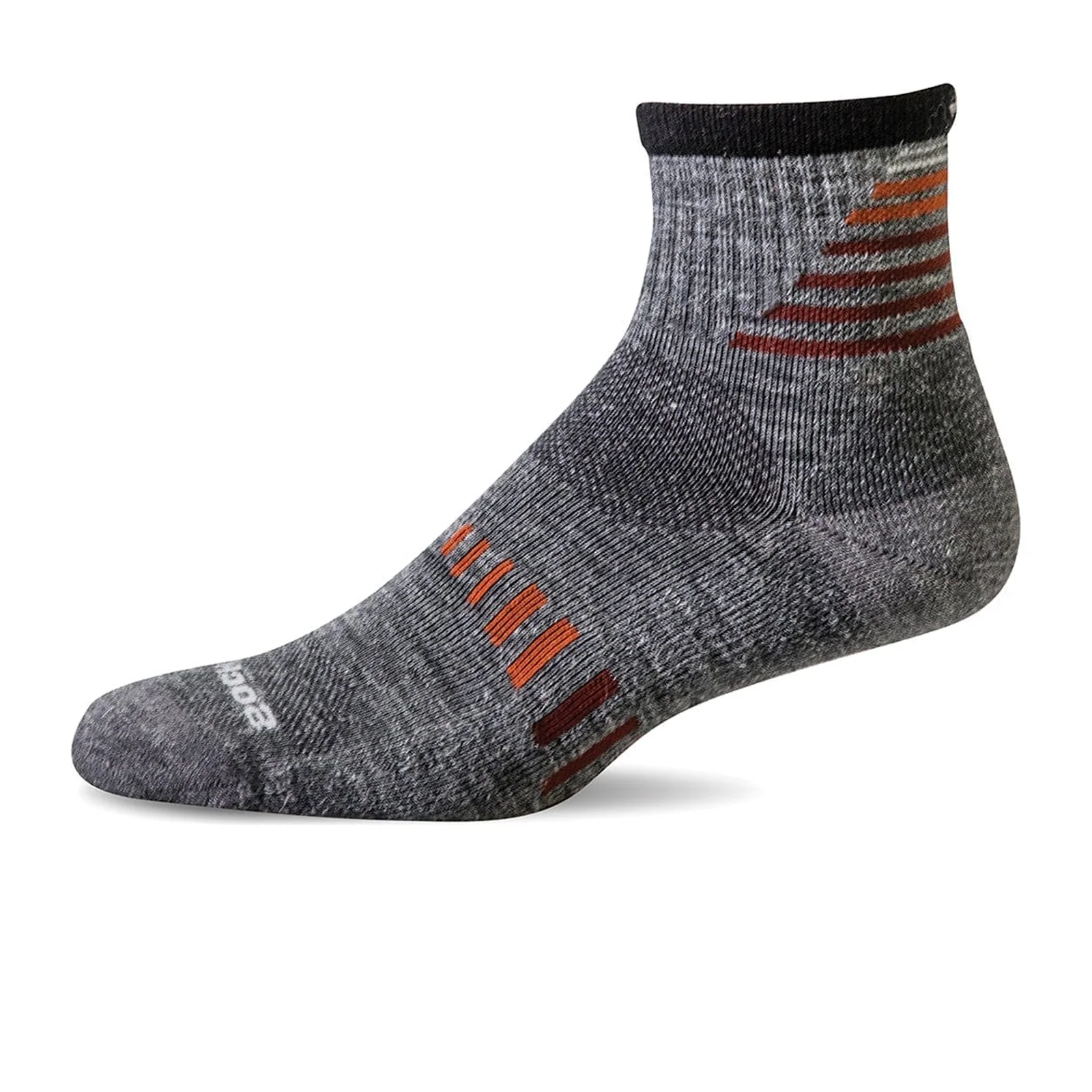 Sockwell Ascend II Quarter Sock (Men) - Grey - Image 2