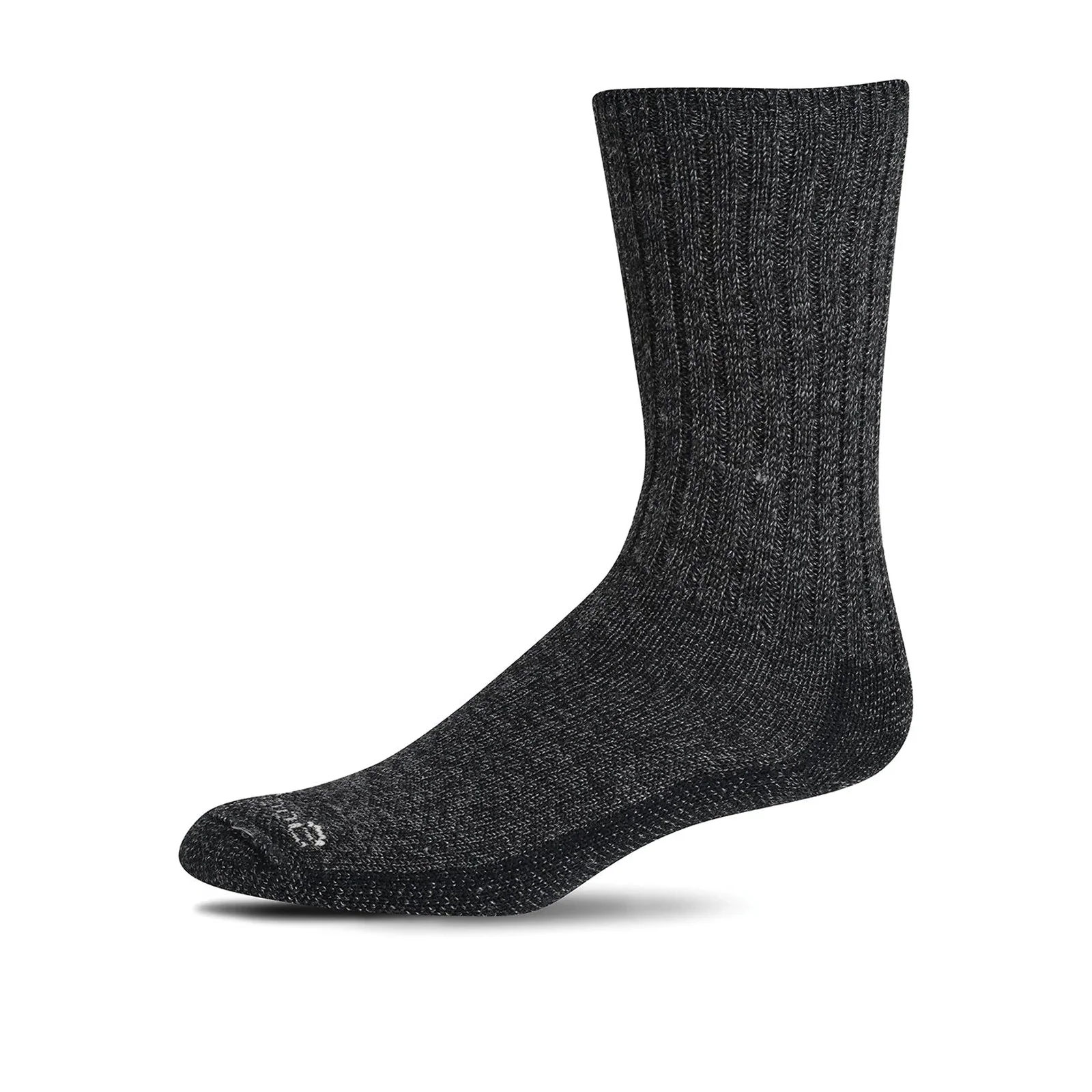Sockwell Big Easy Relaxed Fit Crew Sock (Men) - Black Multi - Image 2