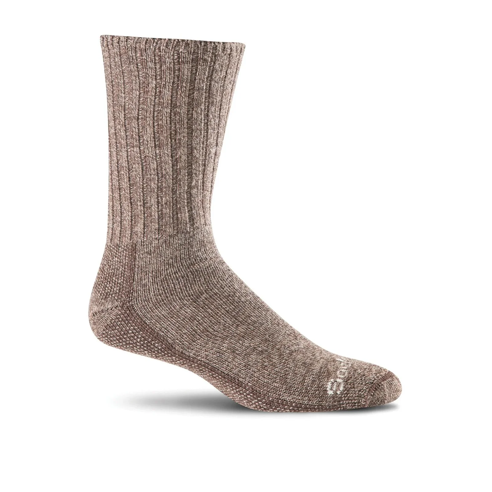 Sockwell Big Easy Relaxed Fit Crew Sock (Men) - Espresso