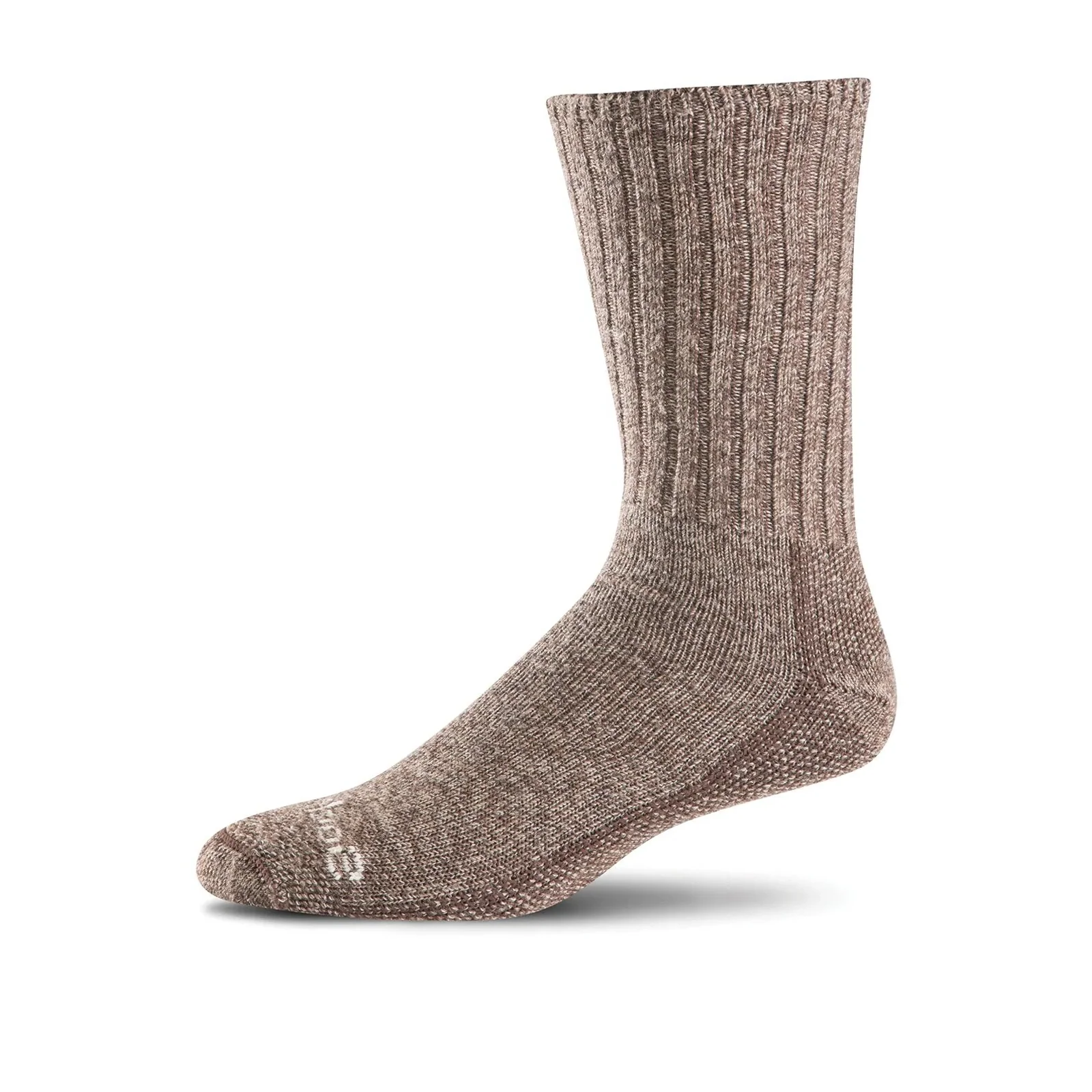 Sockwell Big Easy Relaxed Fit Crew Sock (Men) - Espresso - Image 2