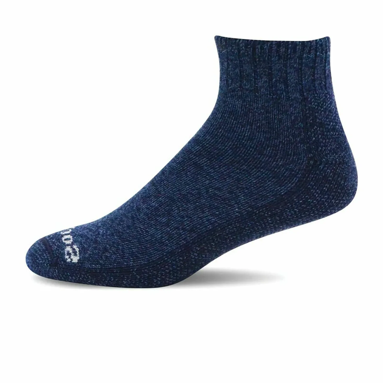 Sockwell Big Easy Relaxed Fit Mini Crew Sock (Men) - Navy - Image 2