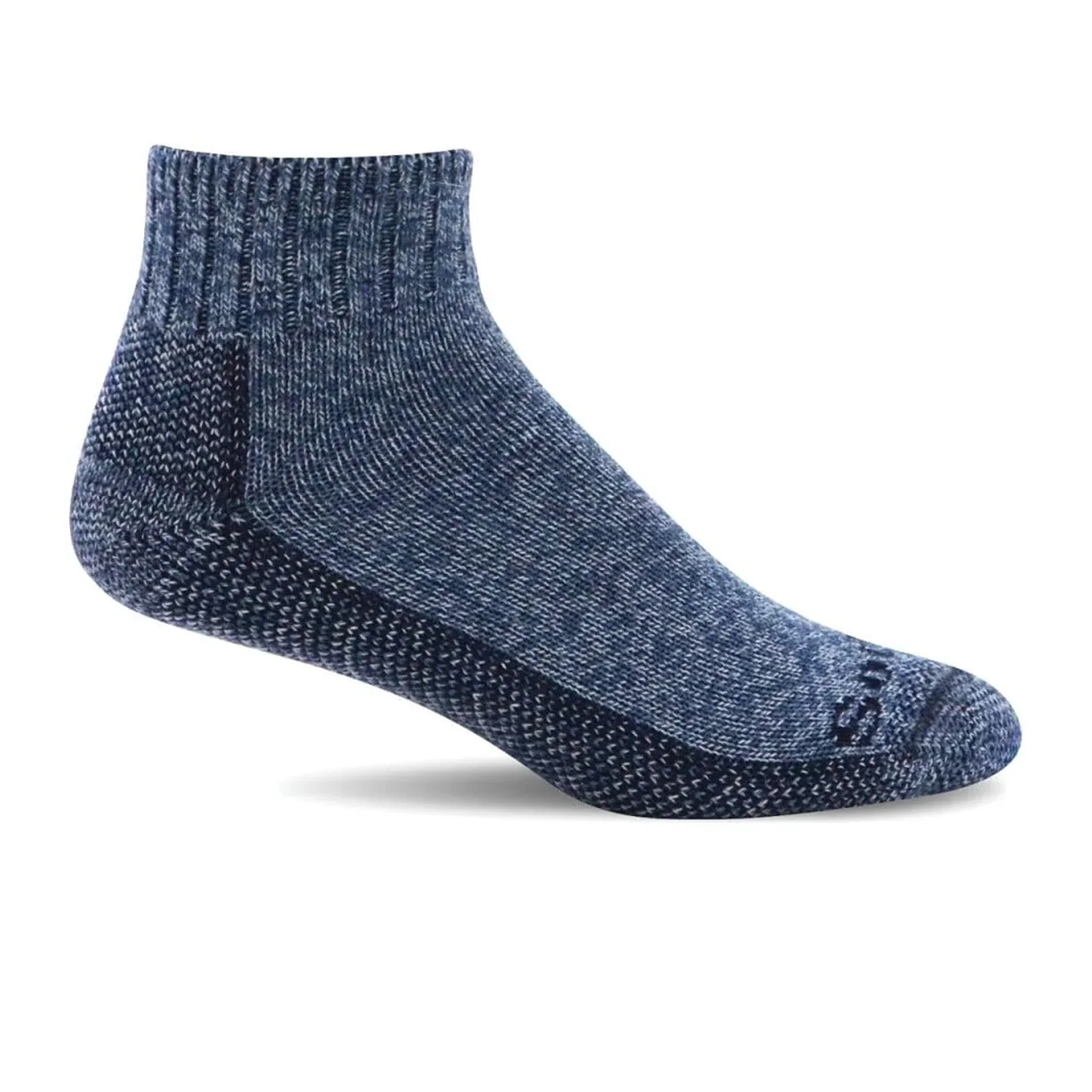 Sockwell Big Easy Relaxed Fit Mini Crew Sock (Women) - Denim