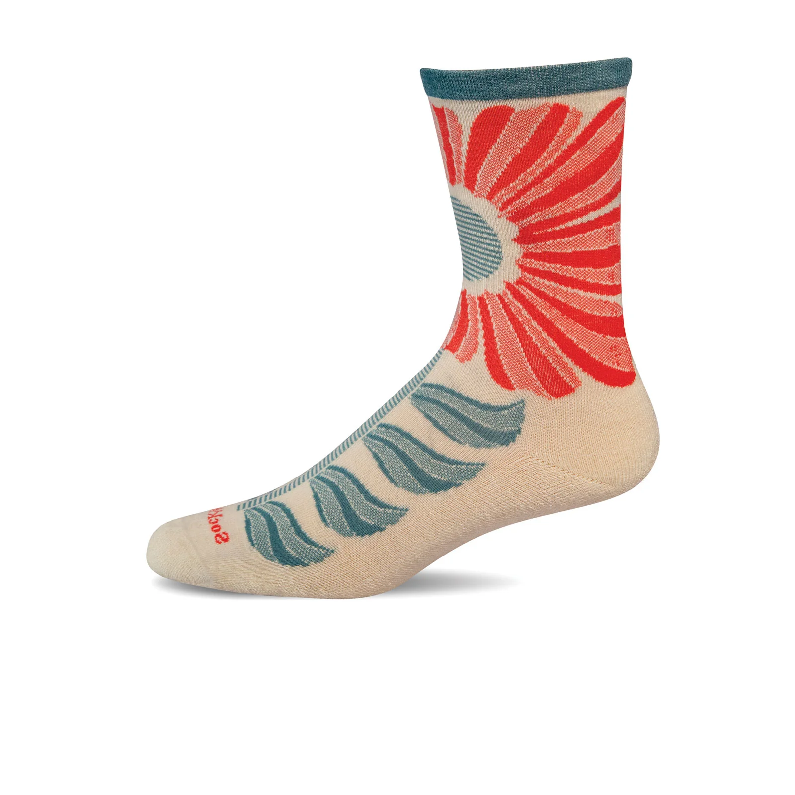 Sockwell Burst Crew Sock (Women) - Natural - Image 2
