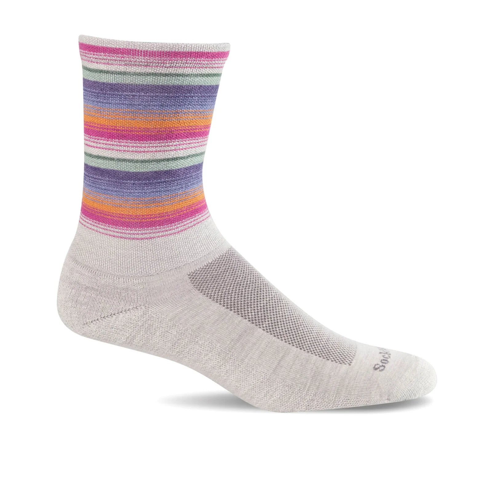 Sockwell Desert Stripe Crew Sock (Women) - Natural