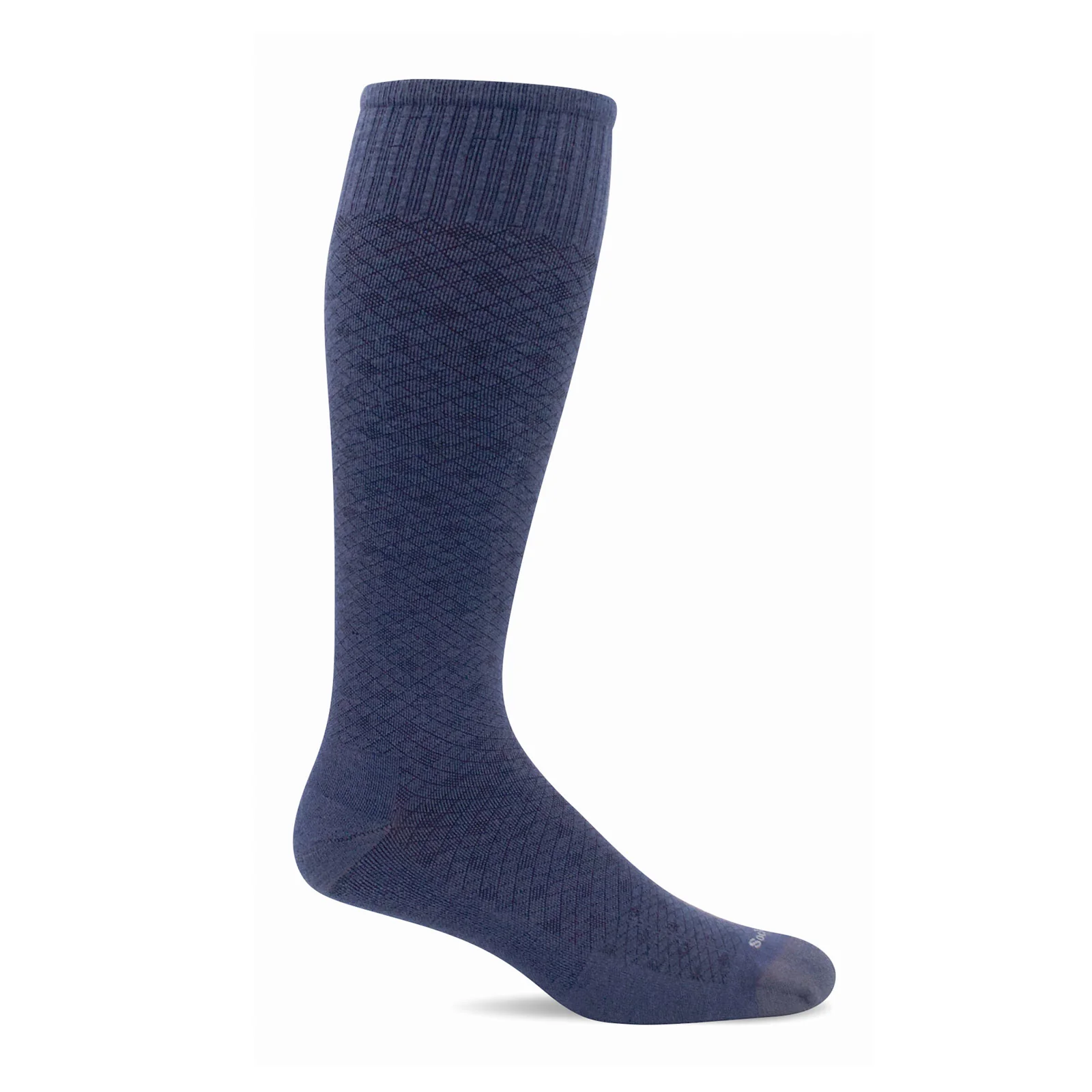 Sockwell Featherweight Over the Calf Compression Sock (Men) - Navy