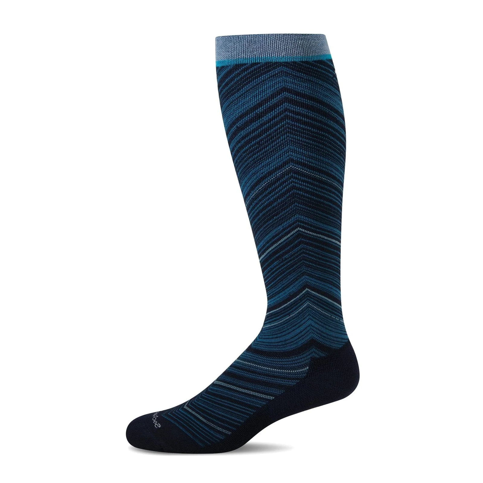 Sockwell Full Flattery Over the Calf Compression Sock (Women) - Navy - Image 2