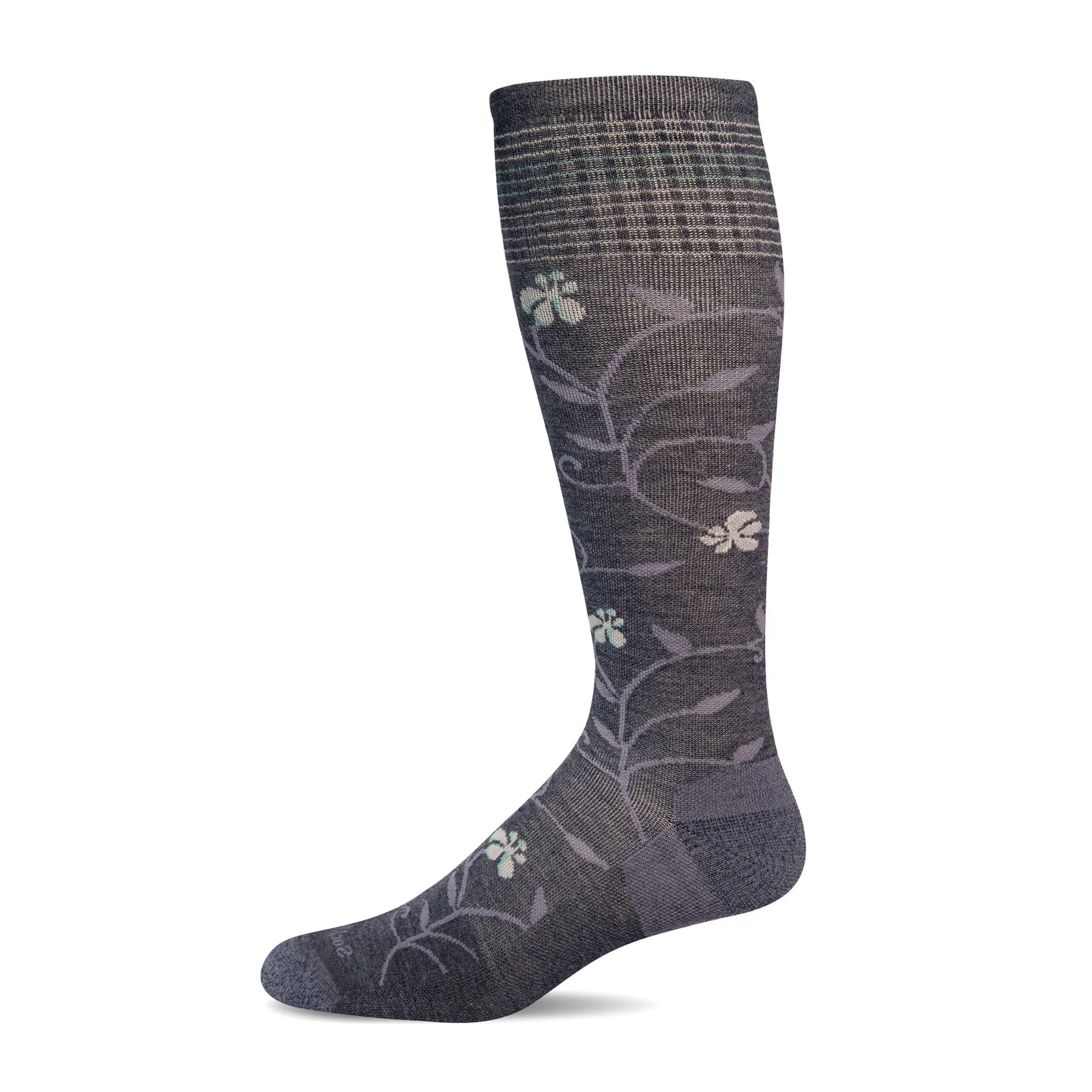 Sockwell Full Sun Over the Calf Compression Sock (Women) - Denim - Image 2