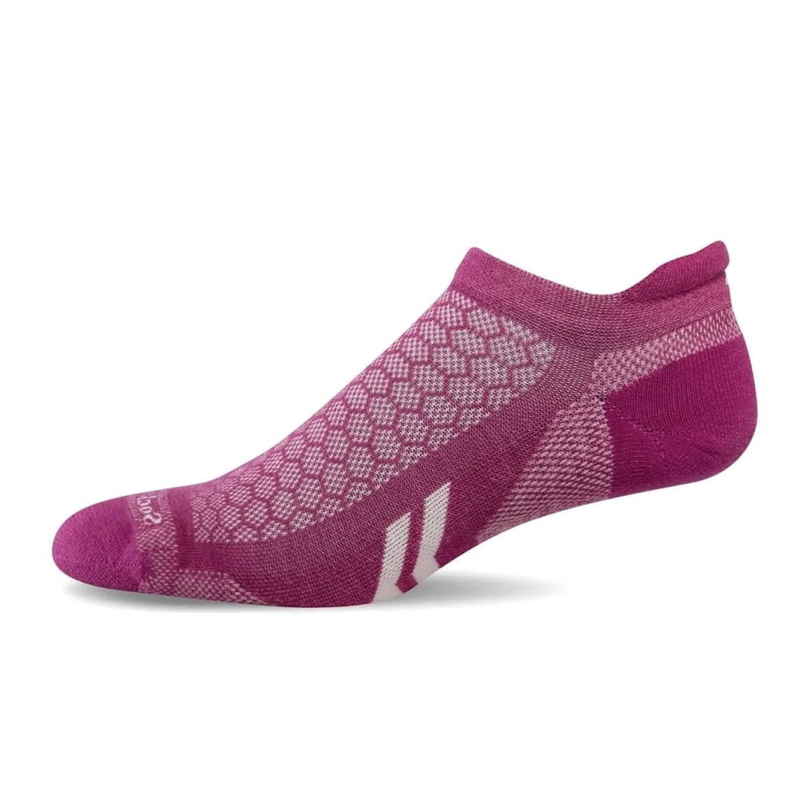 Sockwell Incline II Micro Compression Sock (Women) - Raspberry - Image 2