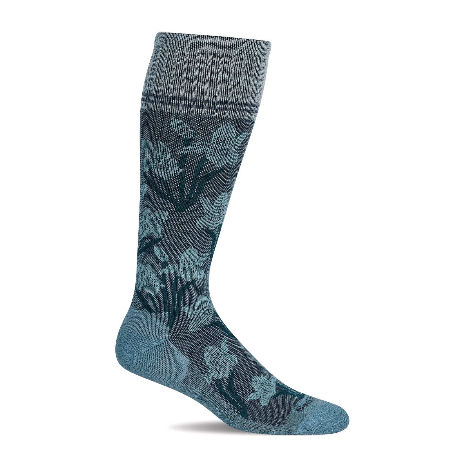 Sockwell Iris Over the Calf Compression Sock (Women) - Mineral