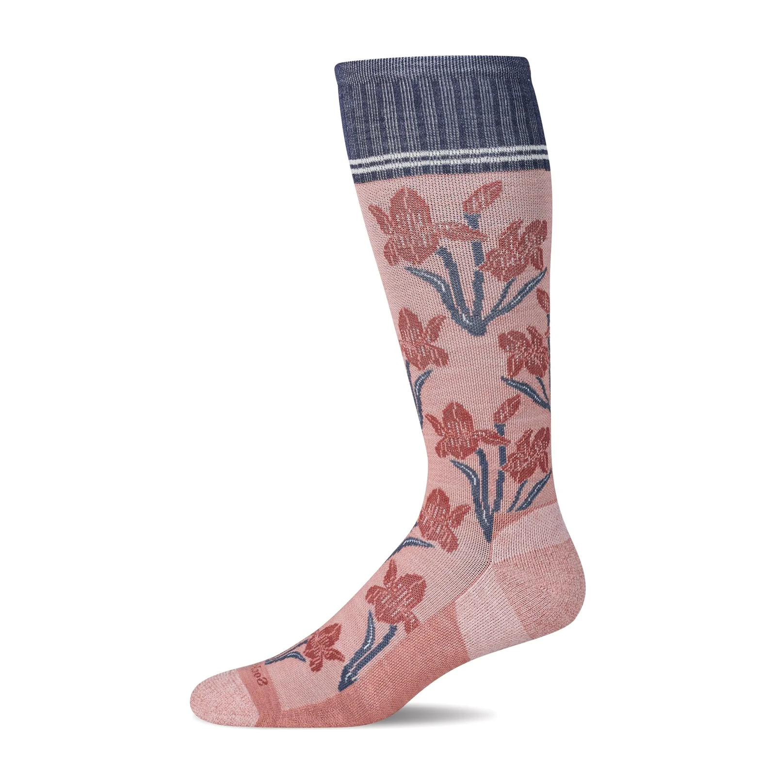 Sockwell Iris Over the Calf Compression Sock (Women) - Pink Clay - Image 2