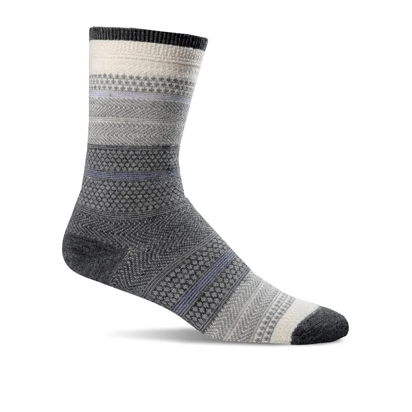 Sockwell Jasmin Crew Sock (Women) - Charcoal