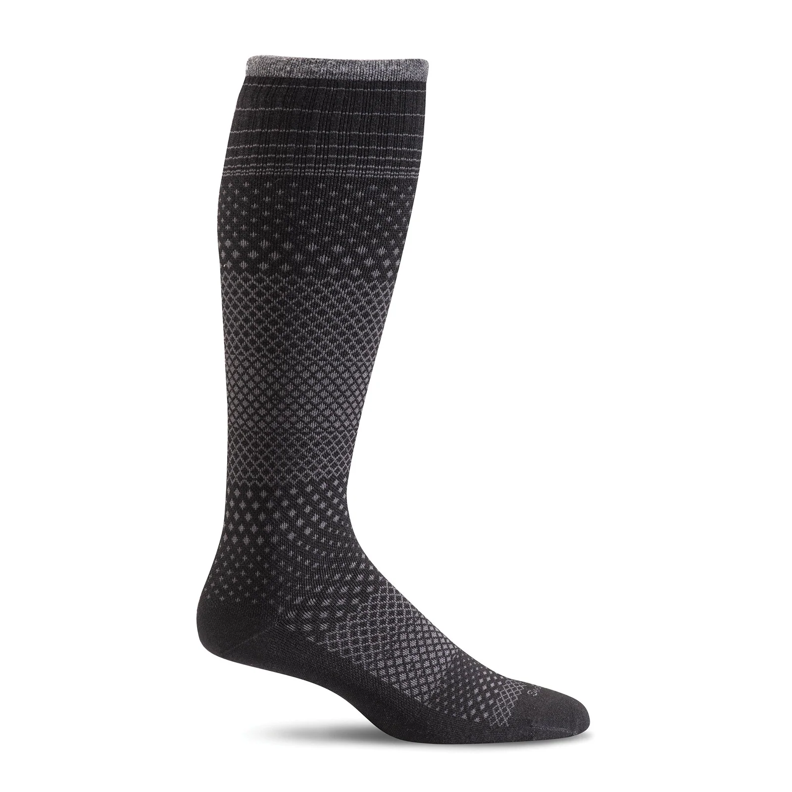 Sockwell Micro Grade Over the Calf Compression Sock (Women) - Black