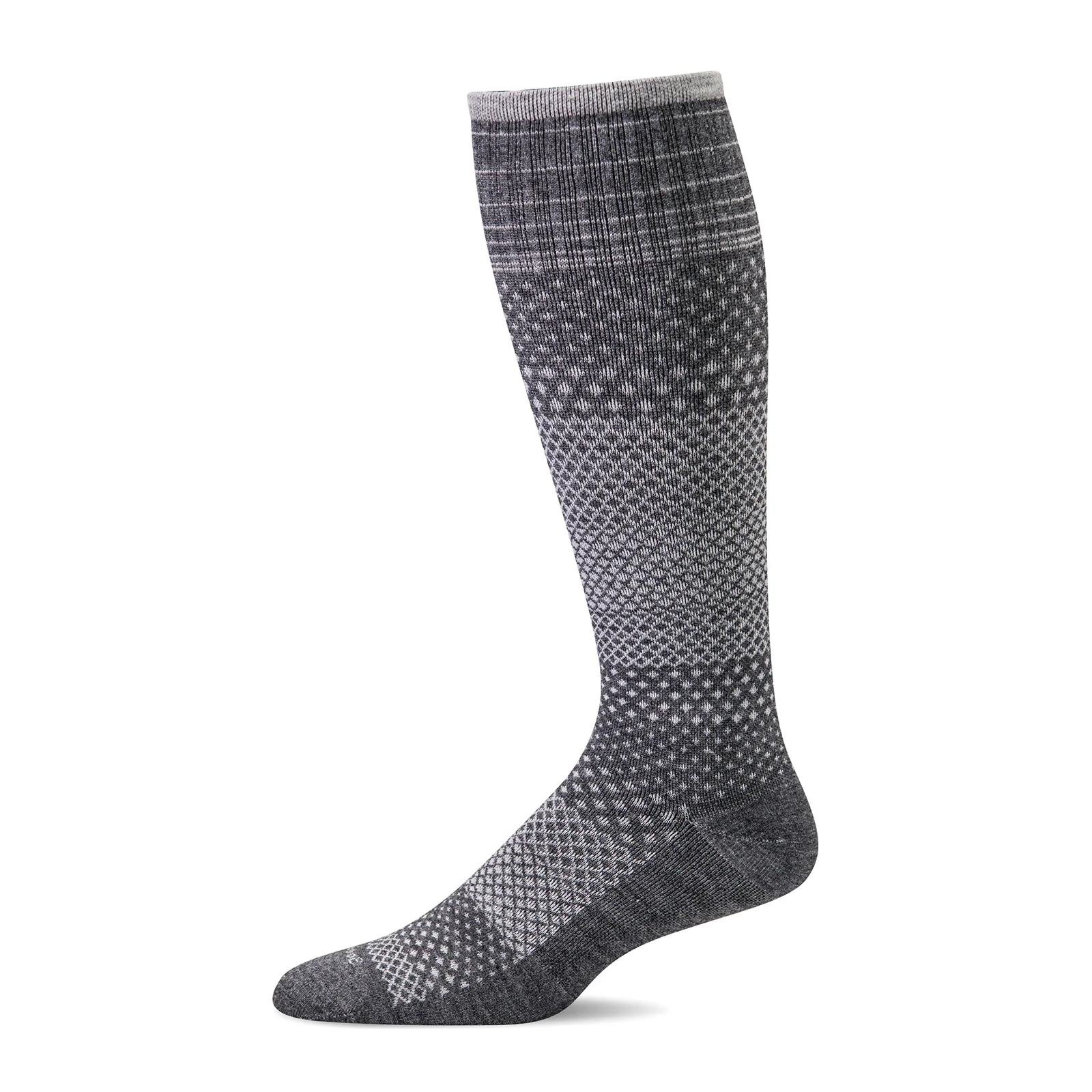 Sockwell Micro Grade Over the Calf Compression Sock (Women) - Charcoal - Image 2