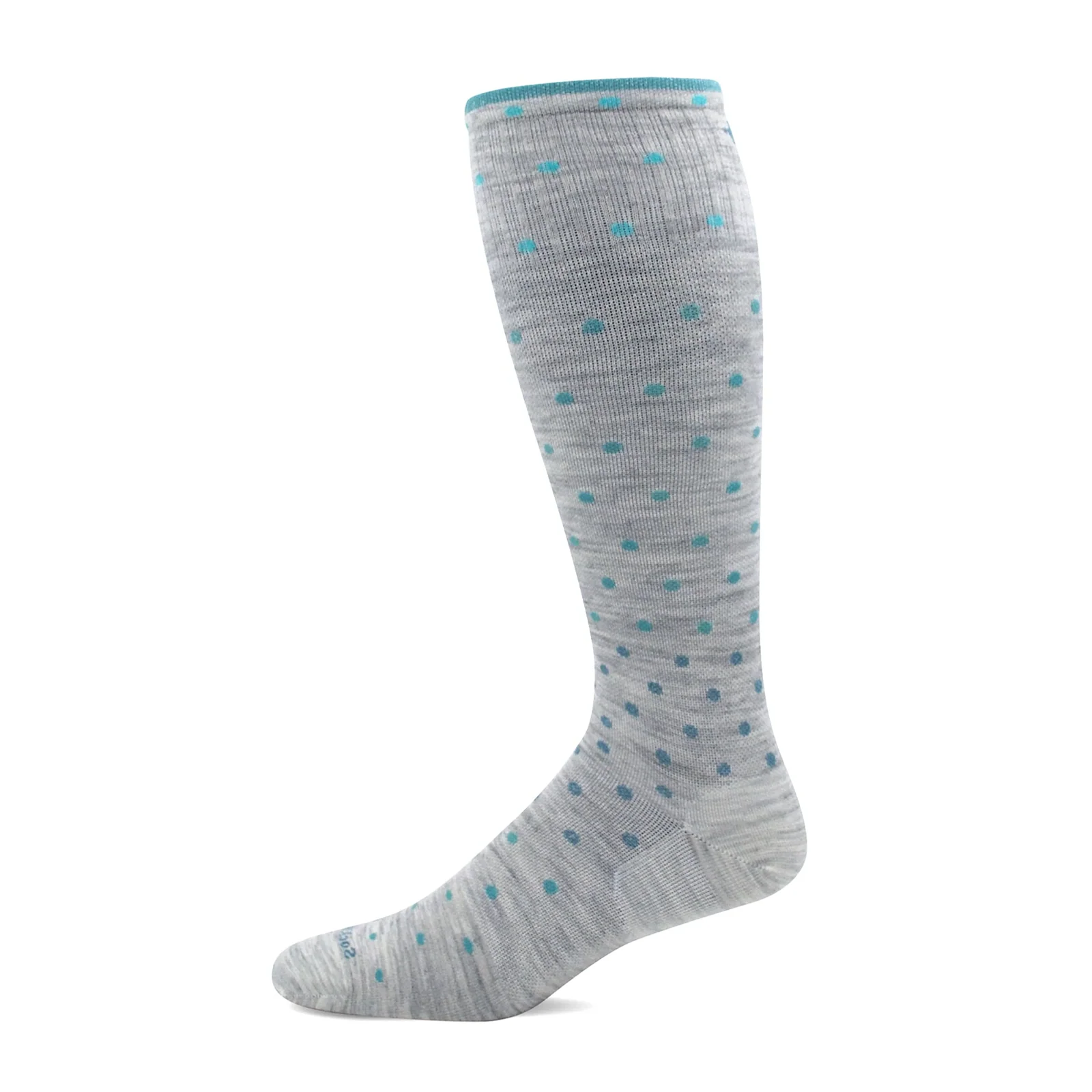 Sockwell On the Spot Over the Calf Compression Sock (Women) - Ash - Image 2
