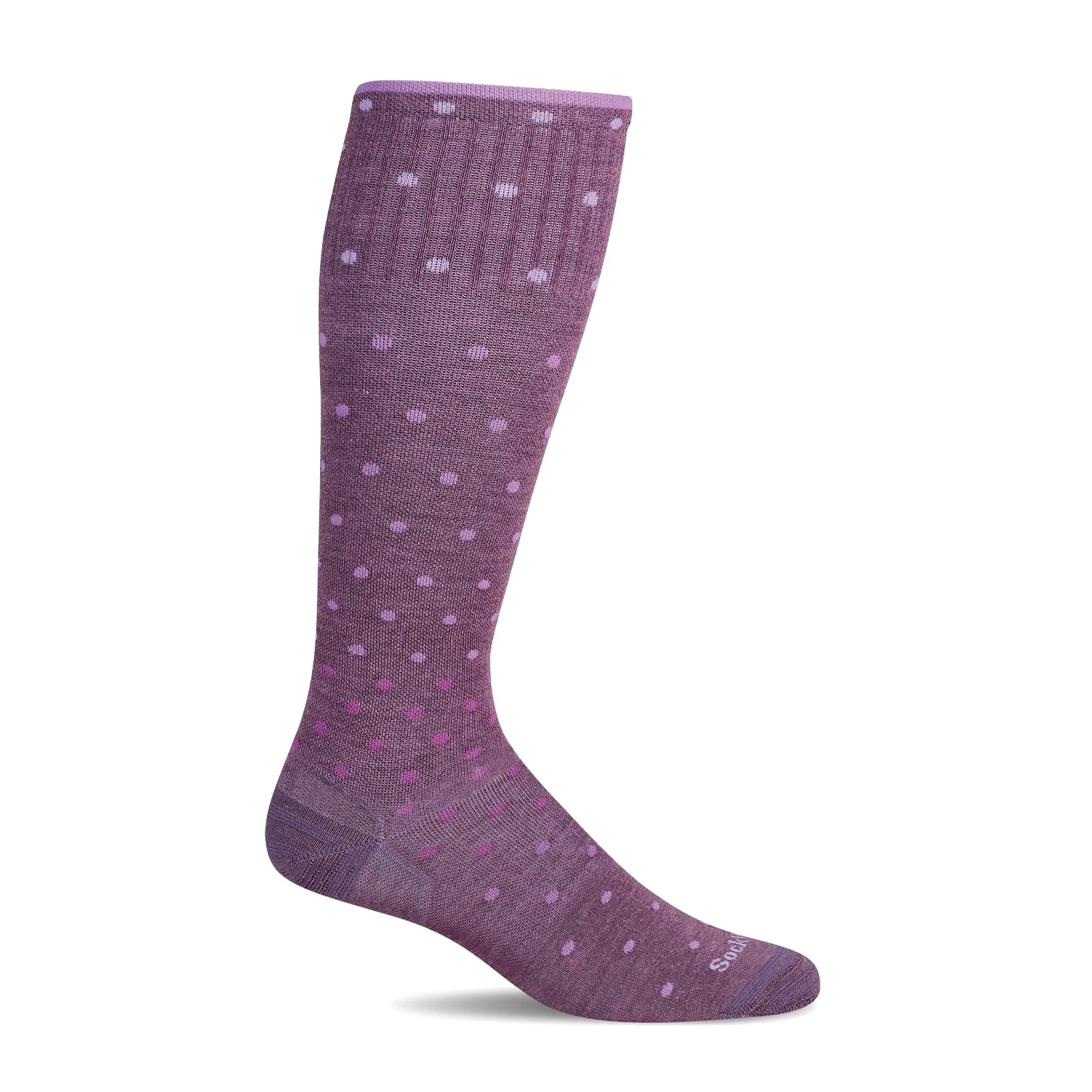 Sockwell On the Spot Over the Calf Compression Sock (Women) - Orchid