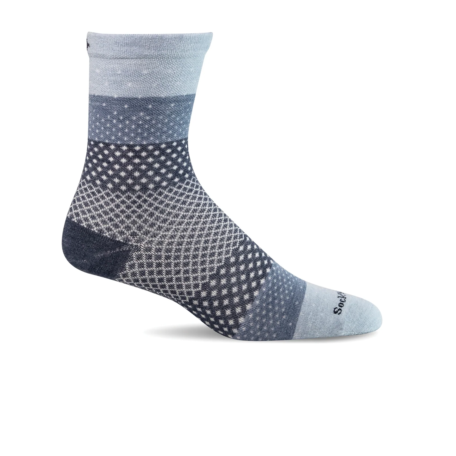 Sockwell Plantar Ease Compression Crew Sock (Women) - Bluestone