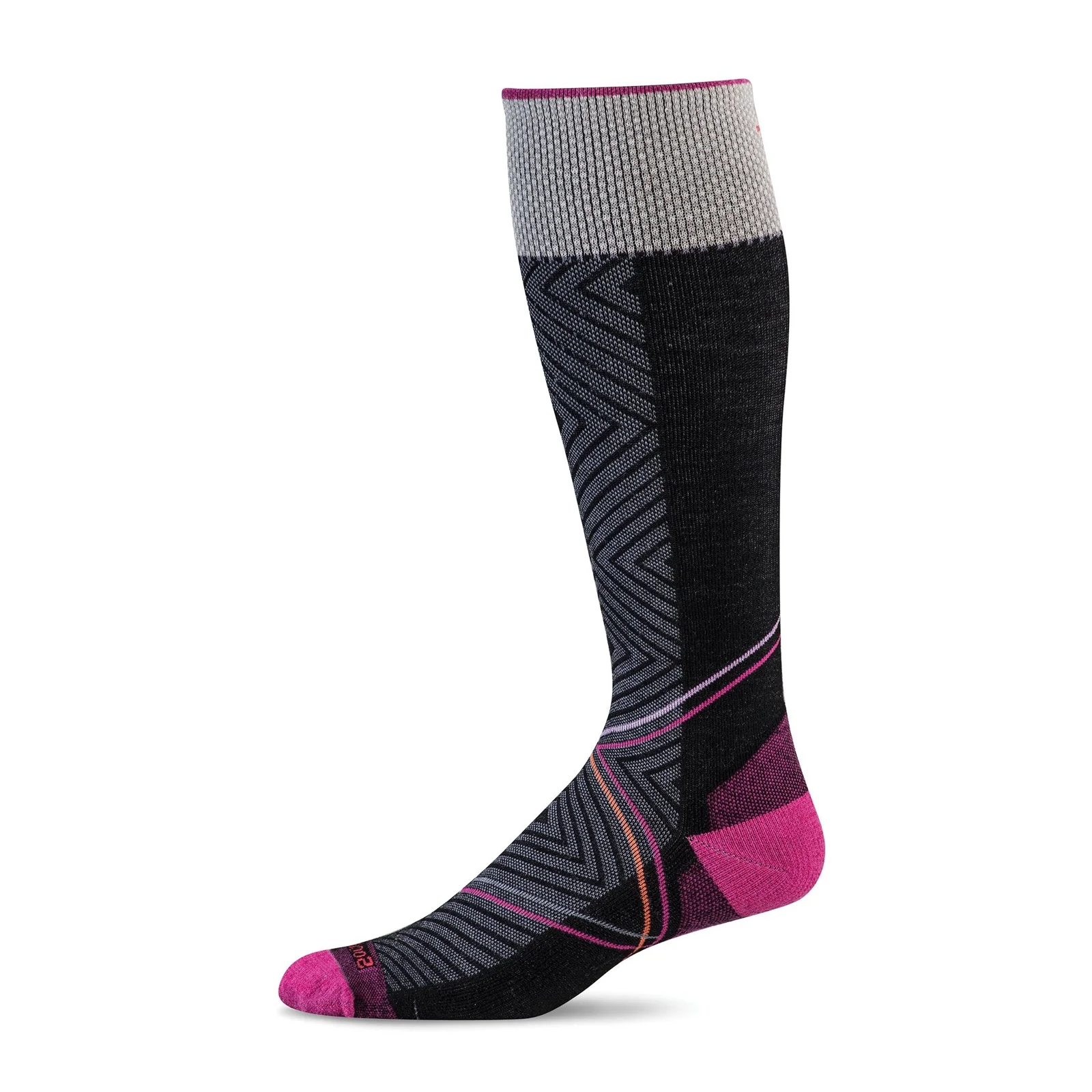 Sockwell Pulse Over the Calf Compression Sock (Women) - Black - Image 2