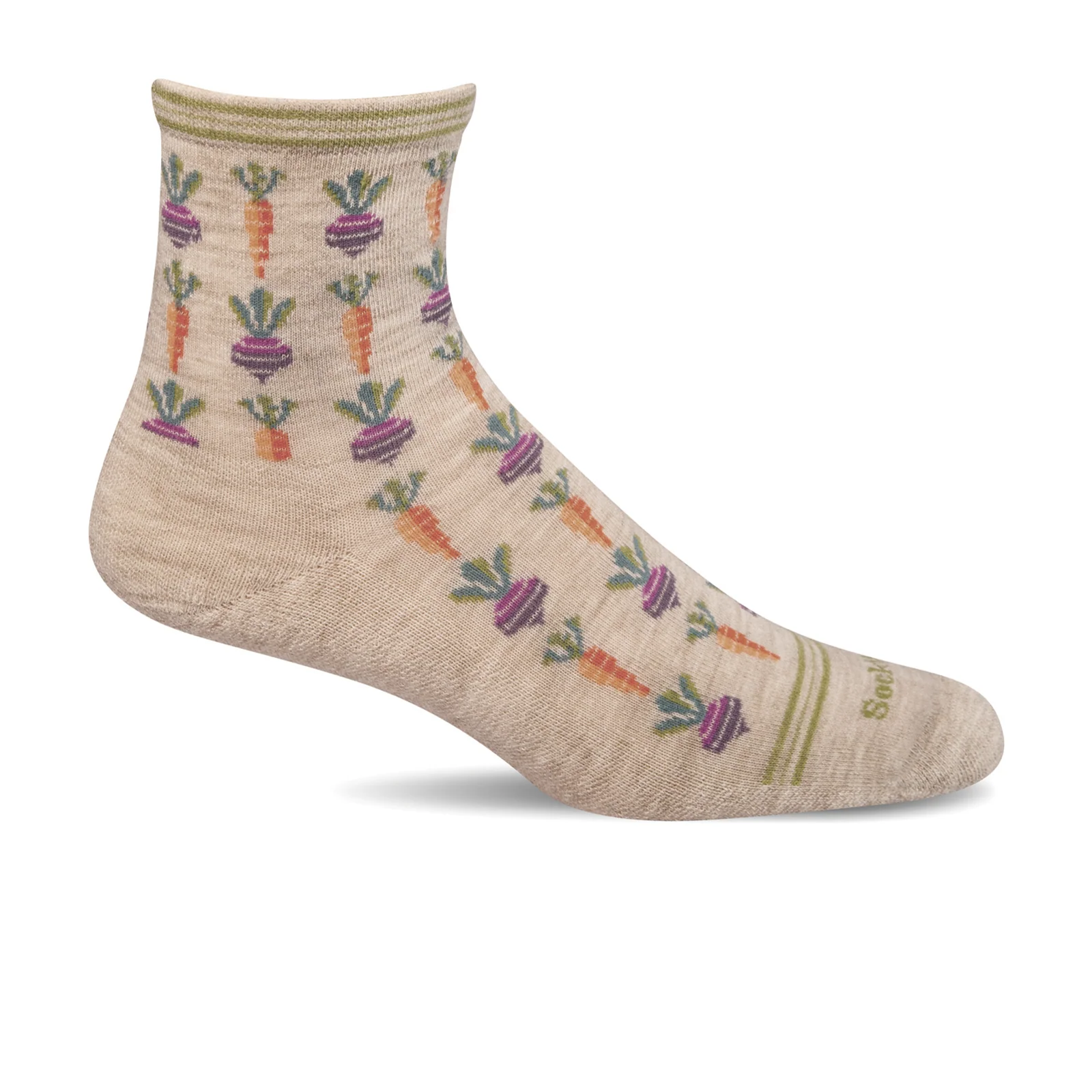 Sockwell Roots Crew Sock (Women) - Barley