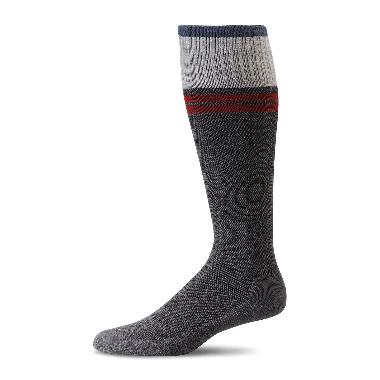 Sockwell Sportster Over the Calf Compression Sock (Men) - Charcoal - Image 2