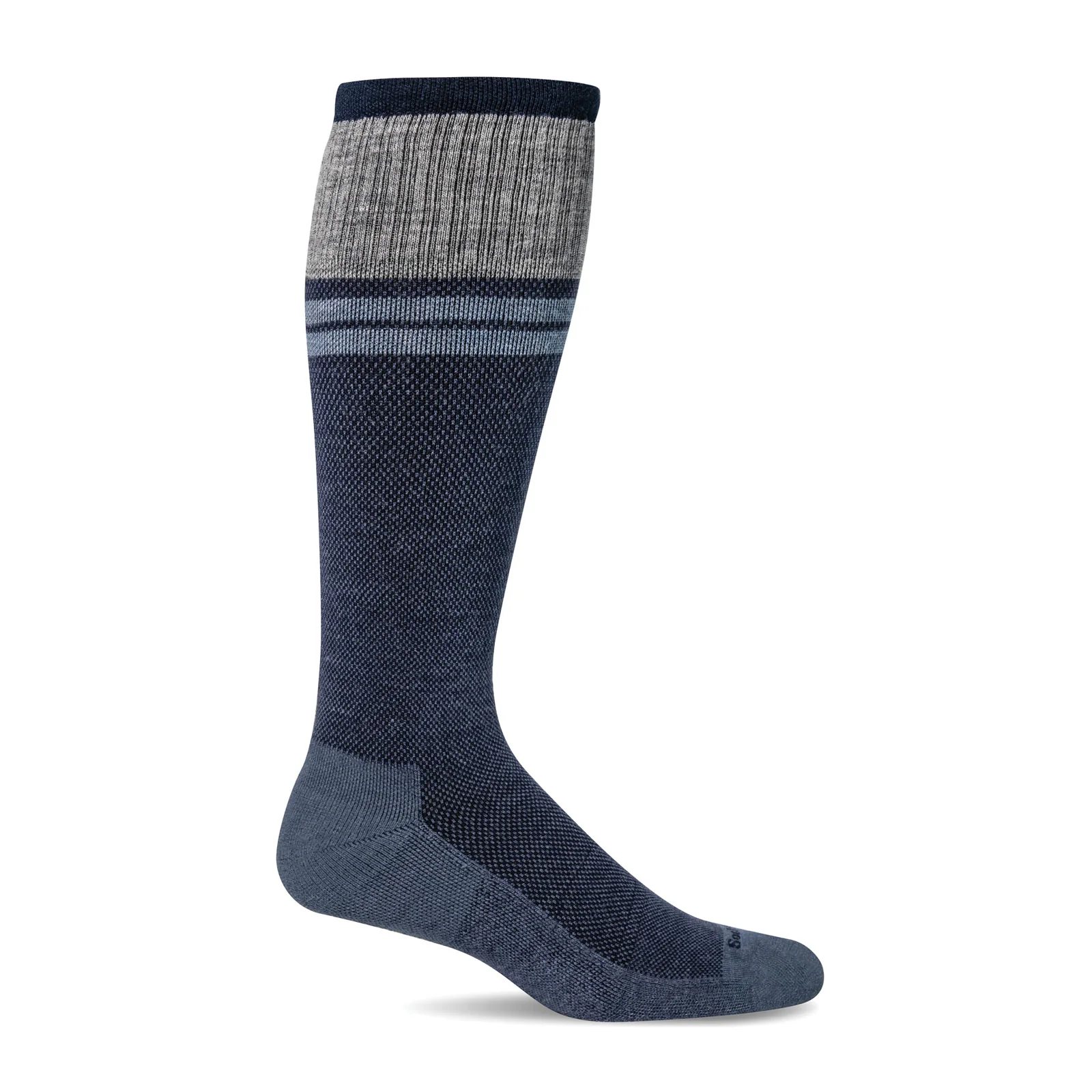 Sockwell Sportster Over the Calf Compression Sock (Men) - Denim