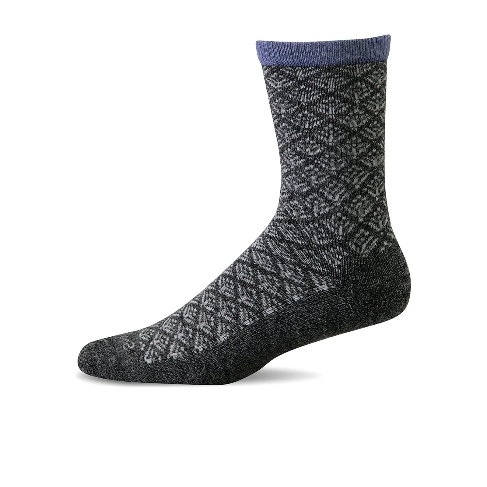 Sockwell Sweet Pea Crew Sock (Women) - Charcoal - Image 2