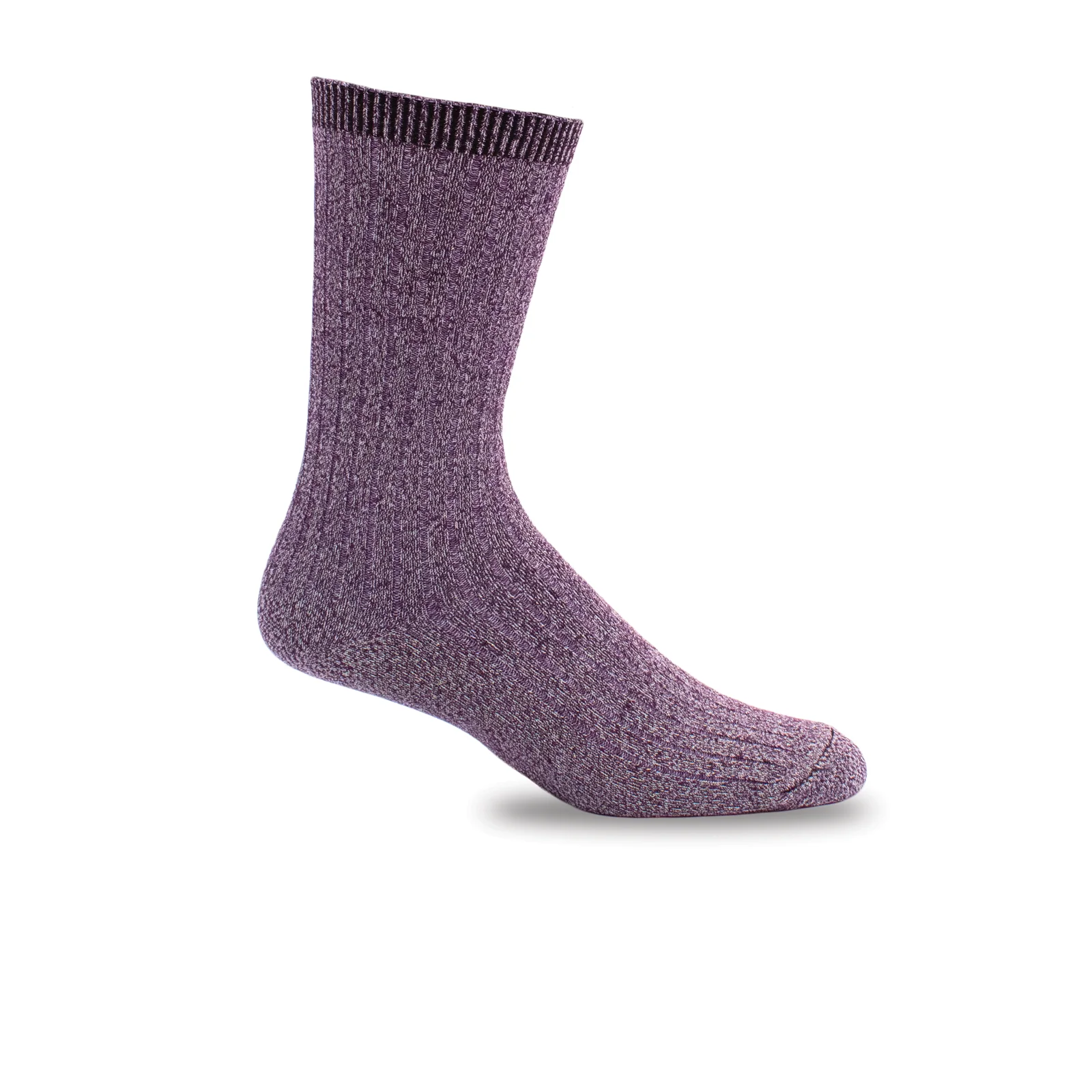Sockwell Touch O'Bling Crew Sock (Women) - Plum