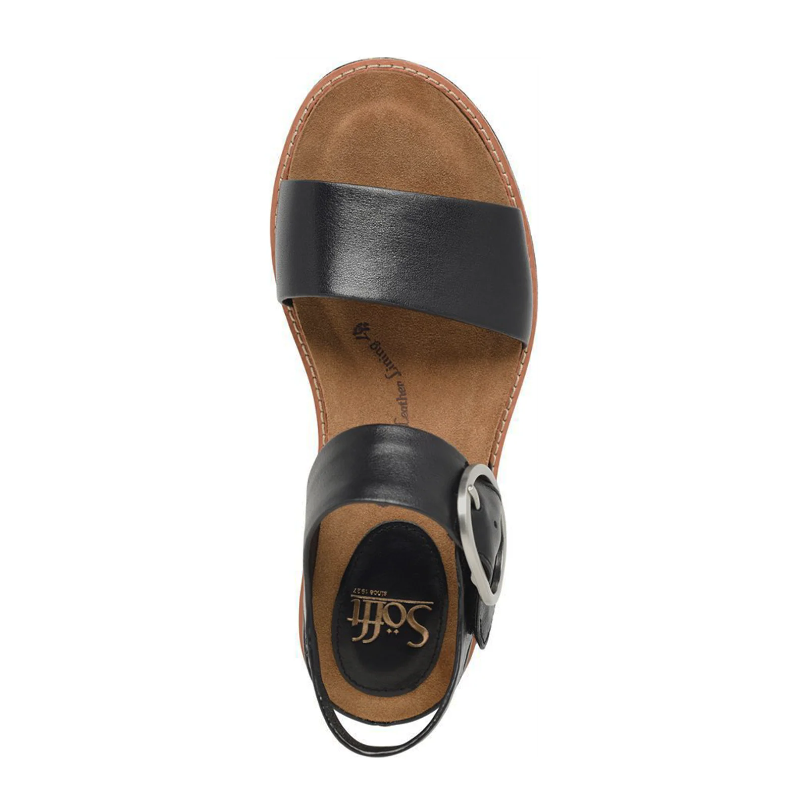 Sofft Bali Backstrap Sandal (Women) - Black Chaser - Image 7