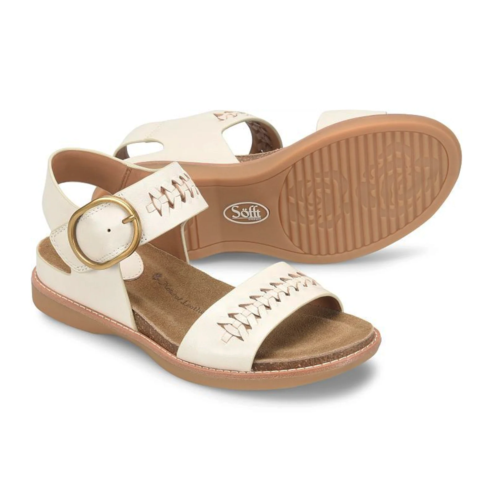 Sofft Bali II Backstrap Sandal (Women) - Off White - Image 4
