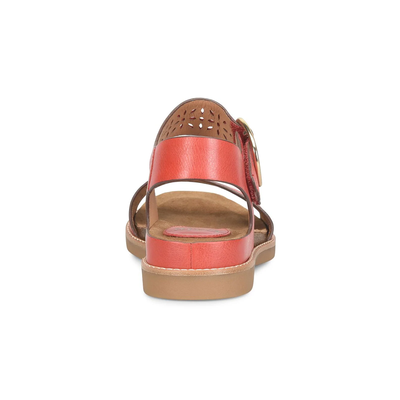 Sofft Bali III Backstrap Sandal (Women) - Red Coral - Image 5