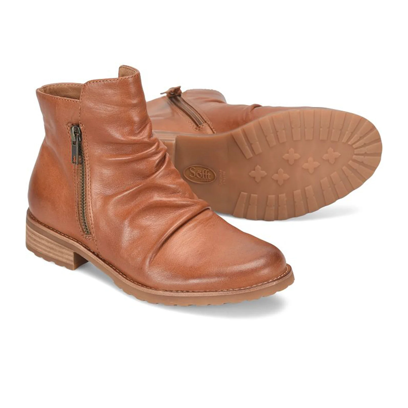 Sofft Beckie II Ankle Boot (Women) - Luggage - Image 4
