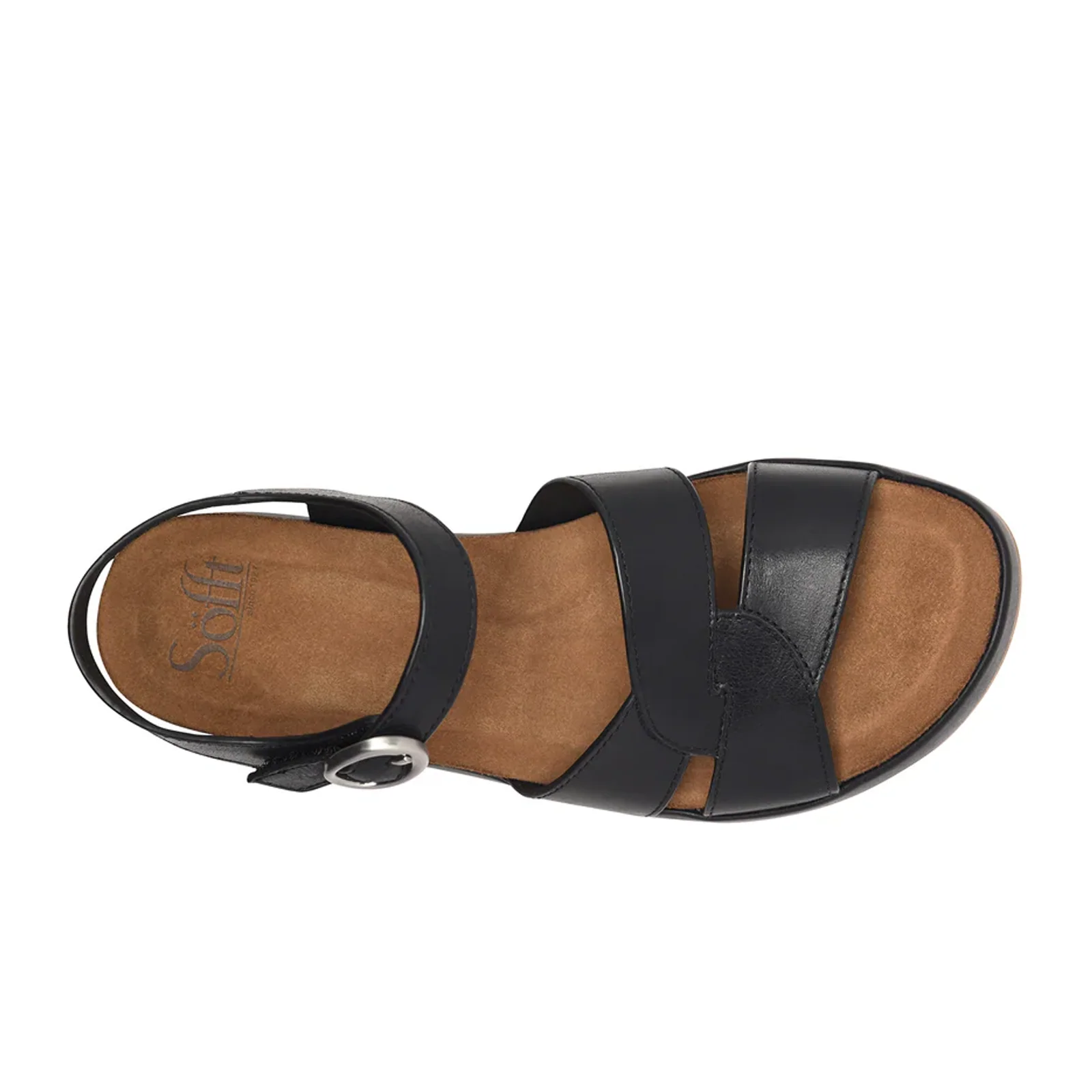 Sofft Capri Wedge Sandal (Women) - Black - Image 4