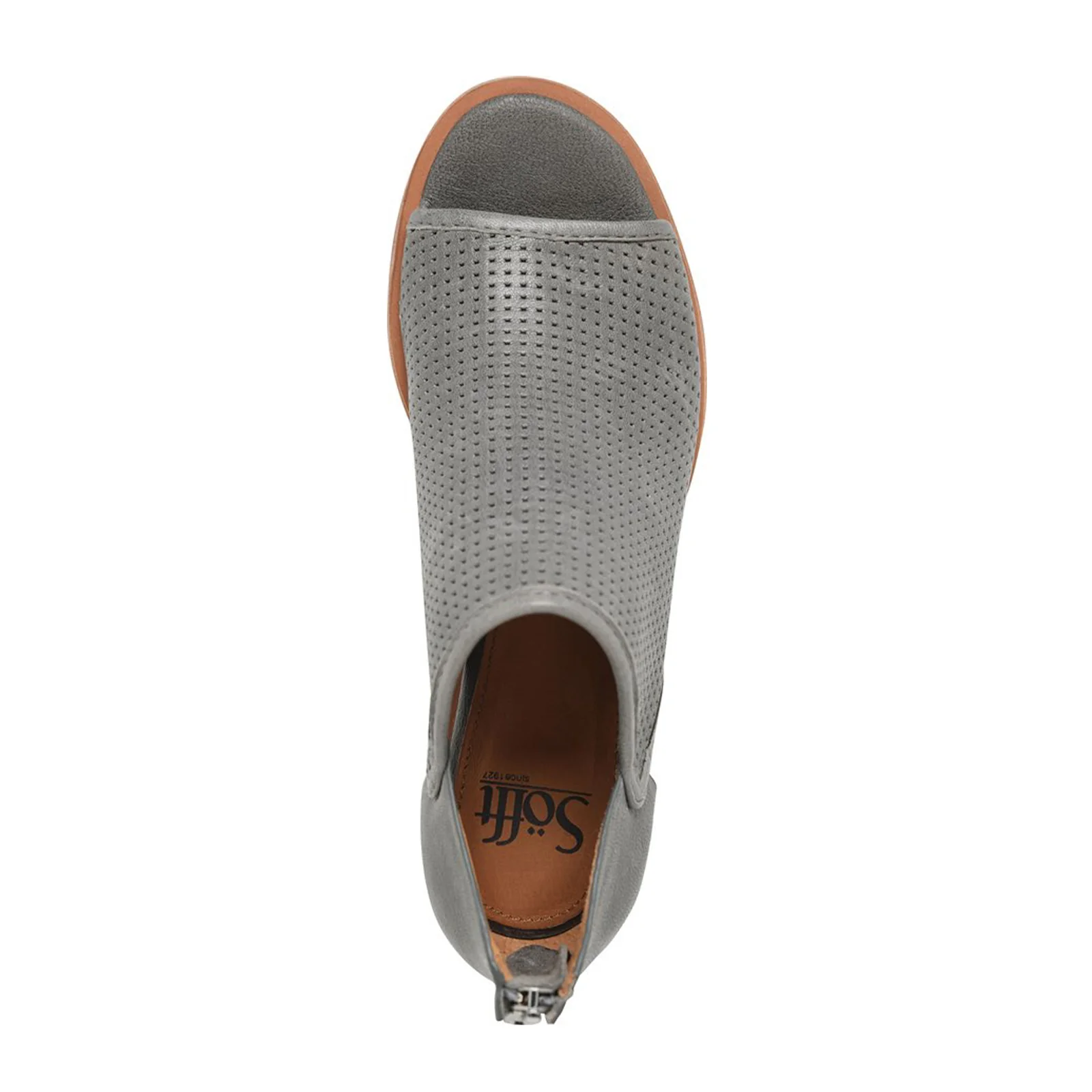 Sofft Carleigh Bootie (Women) - Moon Grey Perf - Image 7
