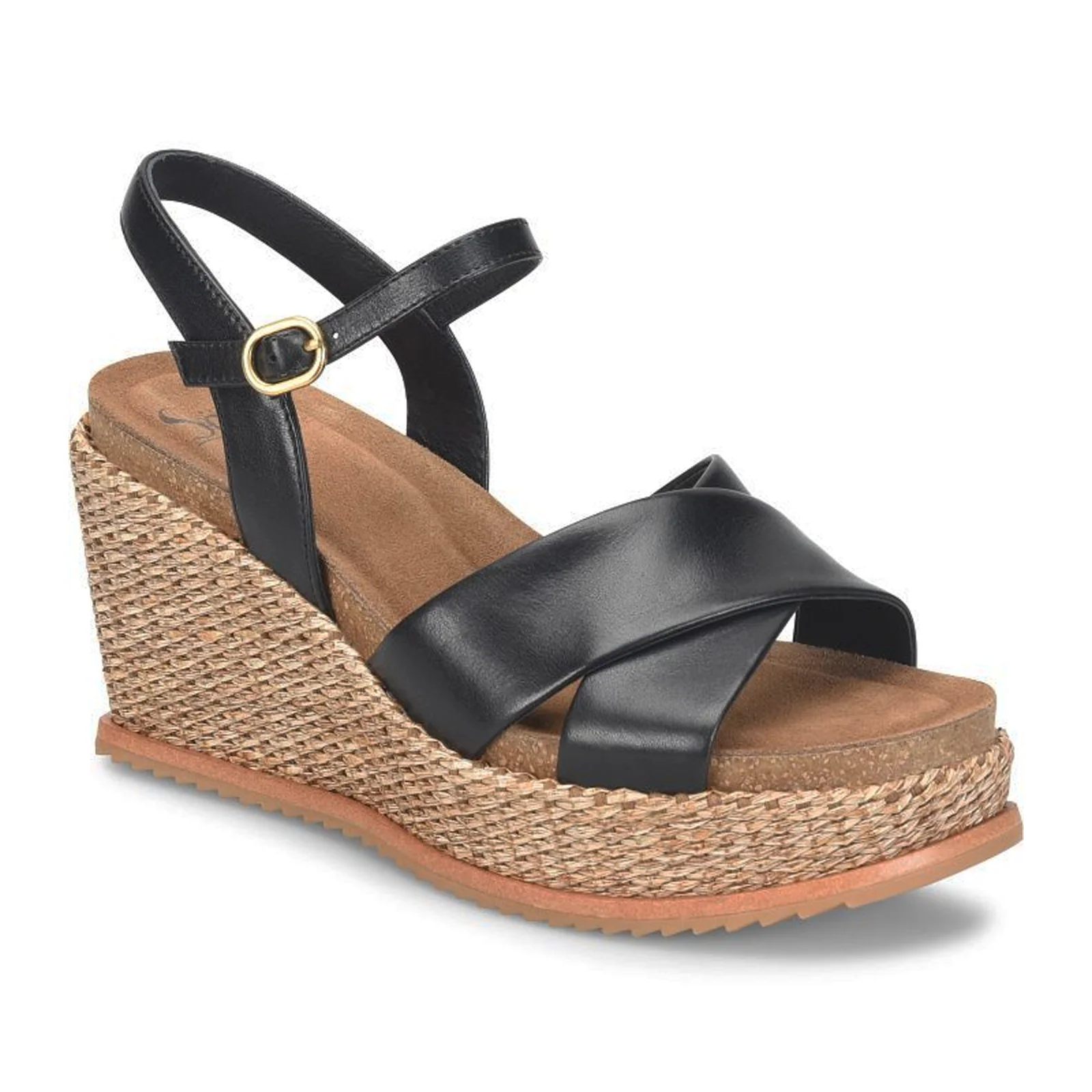 Sofft Diana Wedge Sandal (Women) - Black - Image 3