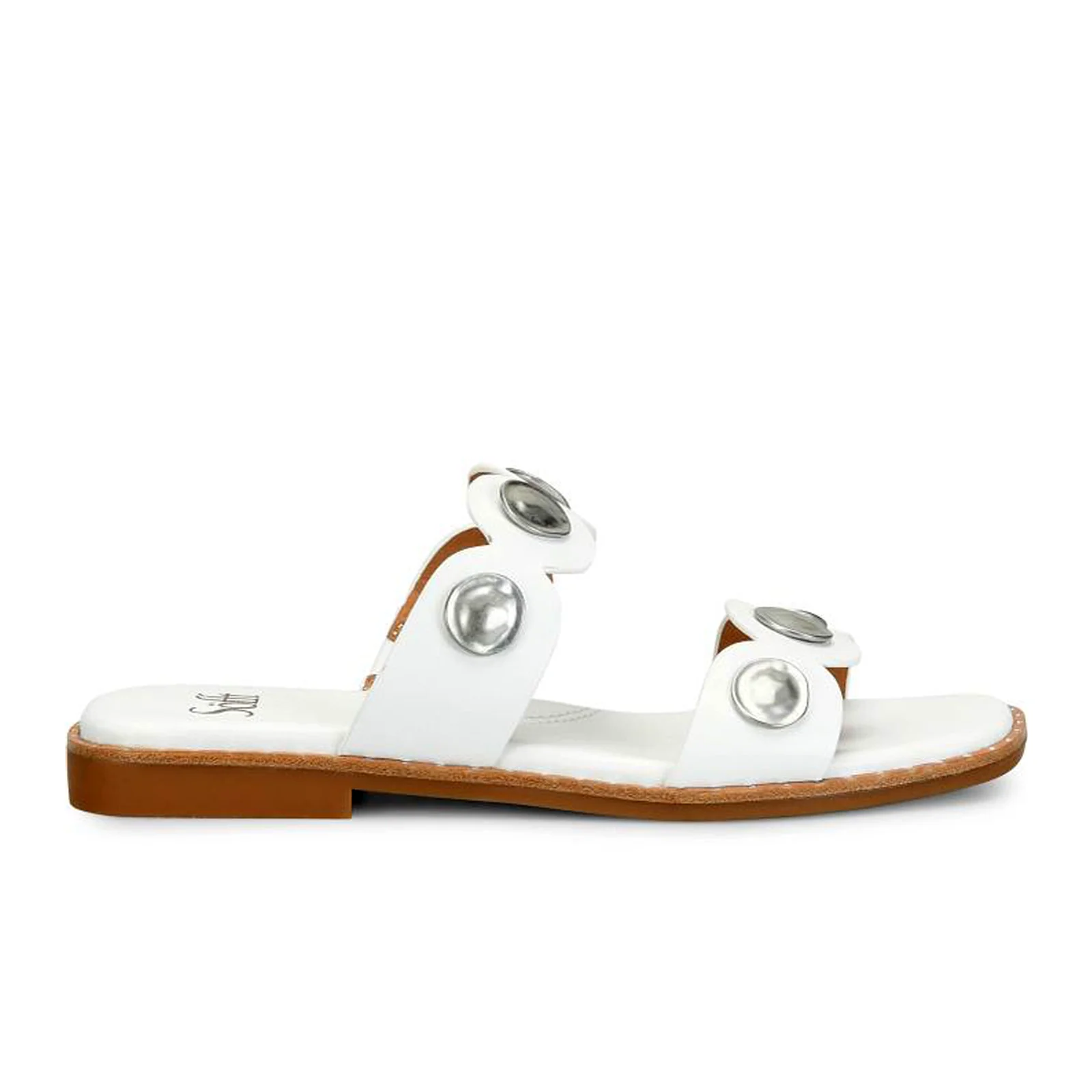 Sofft Ezra Slide Sandal (Women) - White