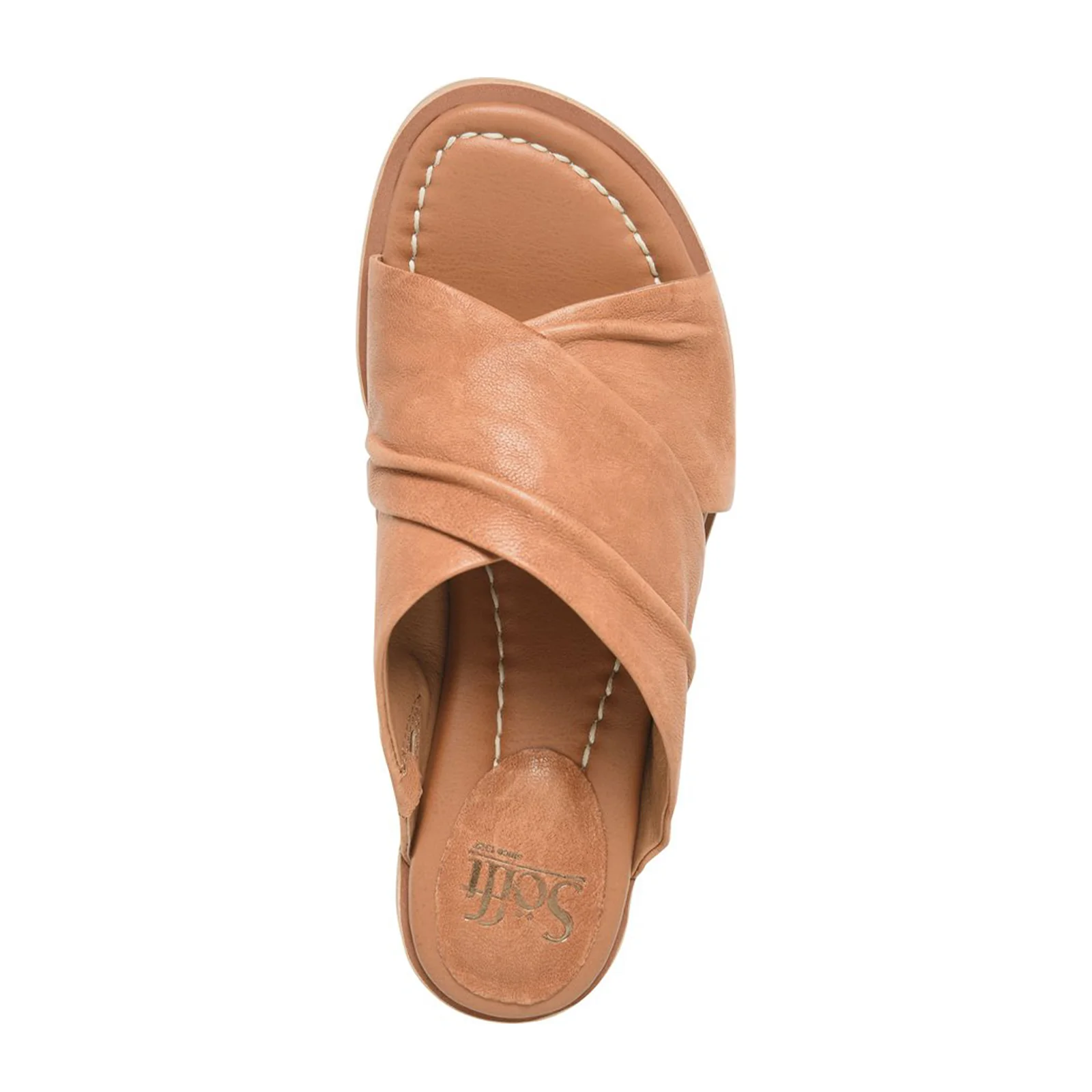 Sofft Fallon Slide Sandal (Women) - Luggage - Image 3