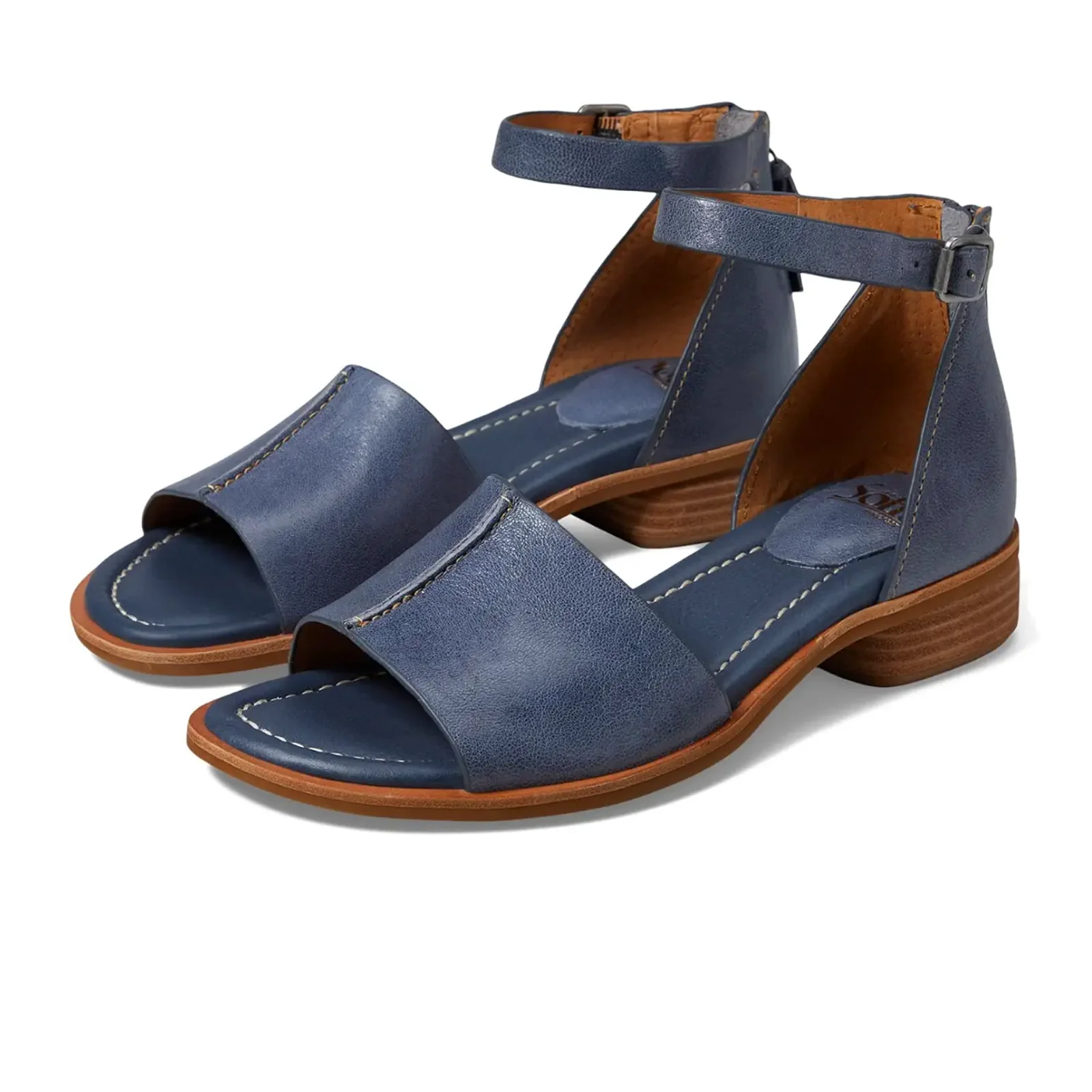 Sofft Faxyn Low Heeled Sandal (Women) - Zante Blue - Image 2